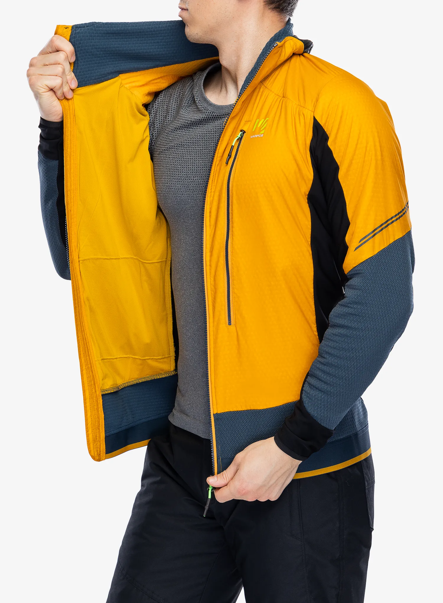 Bunda na skialpinismus Karpos Alagna Plus Evo Jacket - golden/midnight