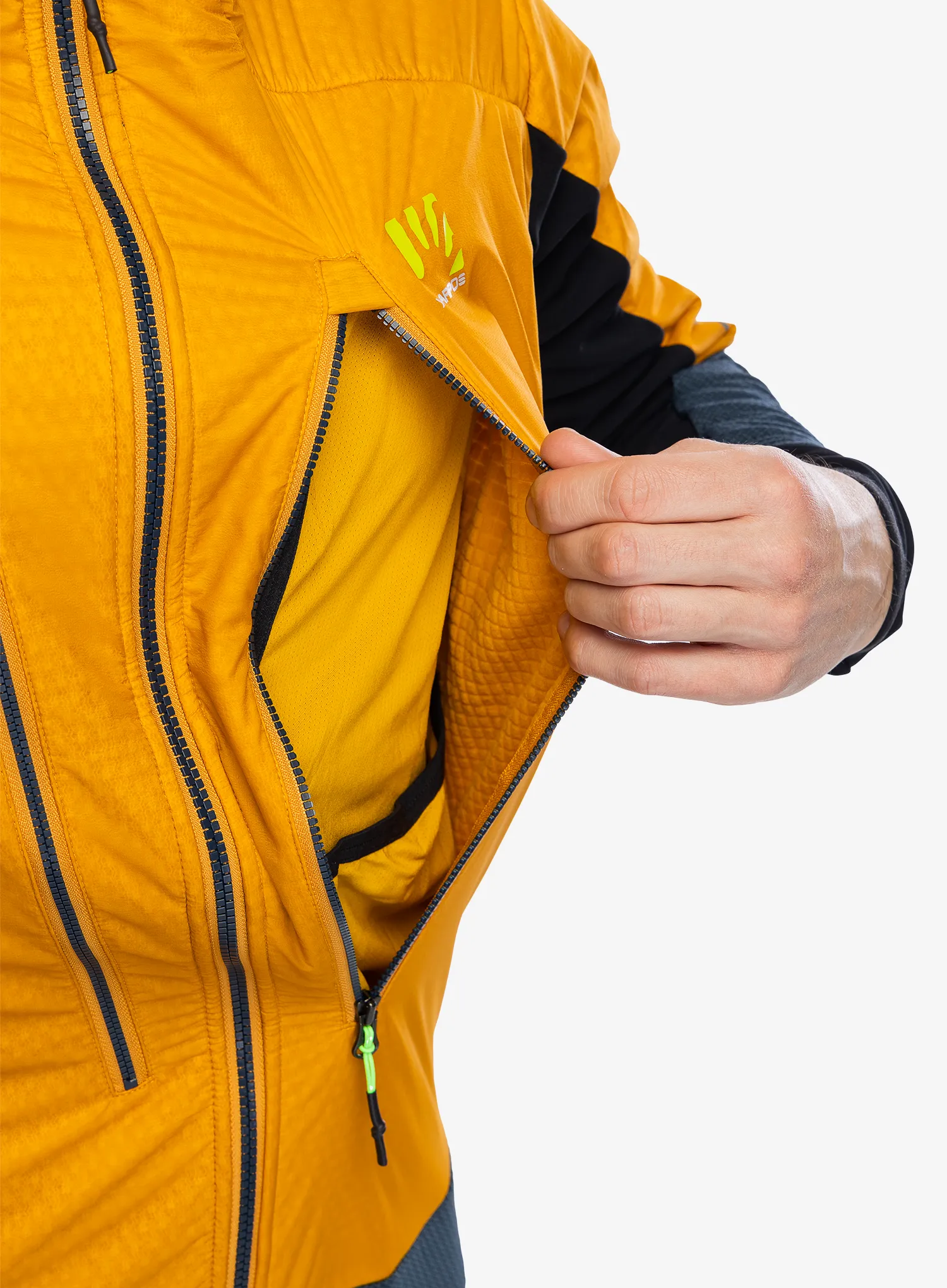 Bunda na skialpinismus Karpos Alagna Plus Evo Jacket - golden/midnight