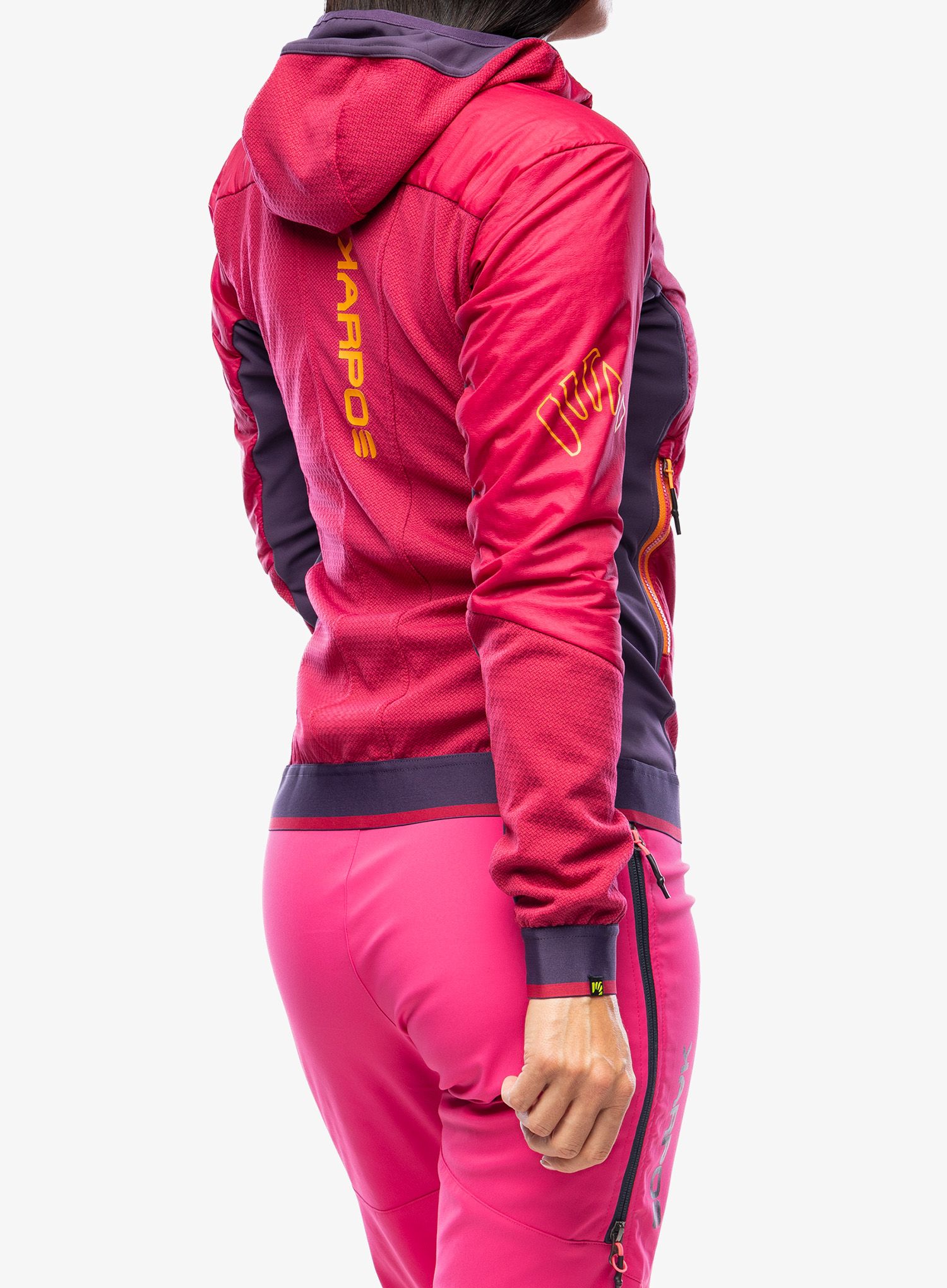 Damska bunda na skialpy Karpos Alagna Plus Evo Jacket - granita/grape
