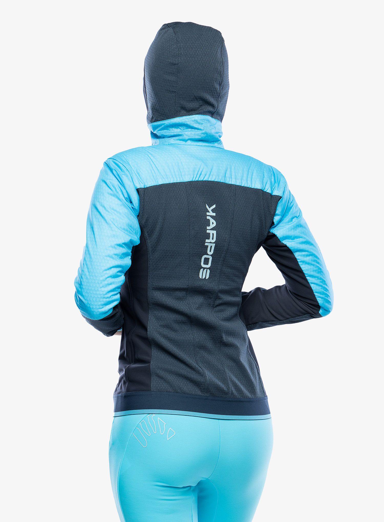 Damska bunda na skialpy Karpos Alagna Plus Evo Jacket - midnight/blue atoll