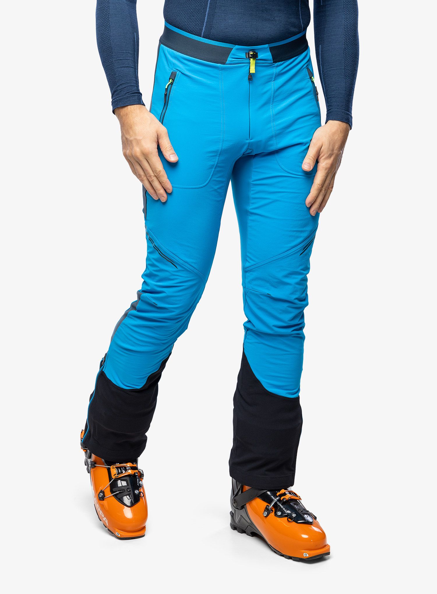Skialpové kalhoty Karpos Alagna Plus Evo Pant - diva blue/midnight
