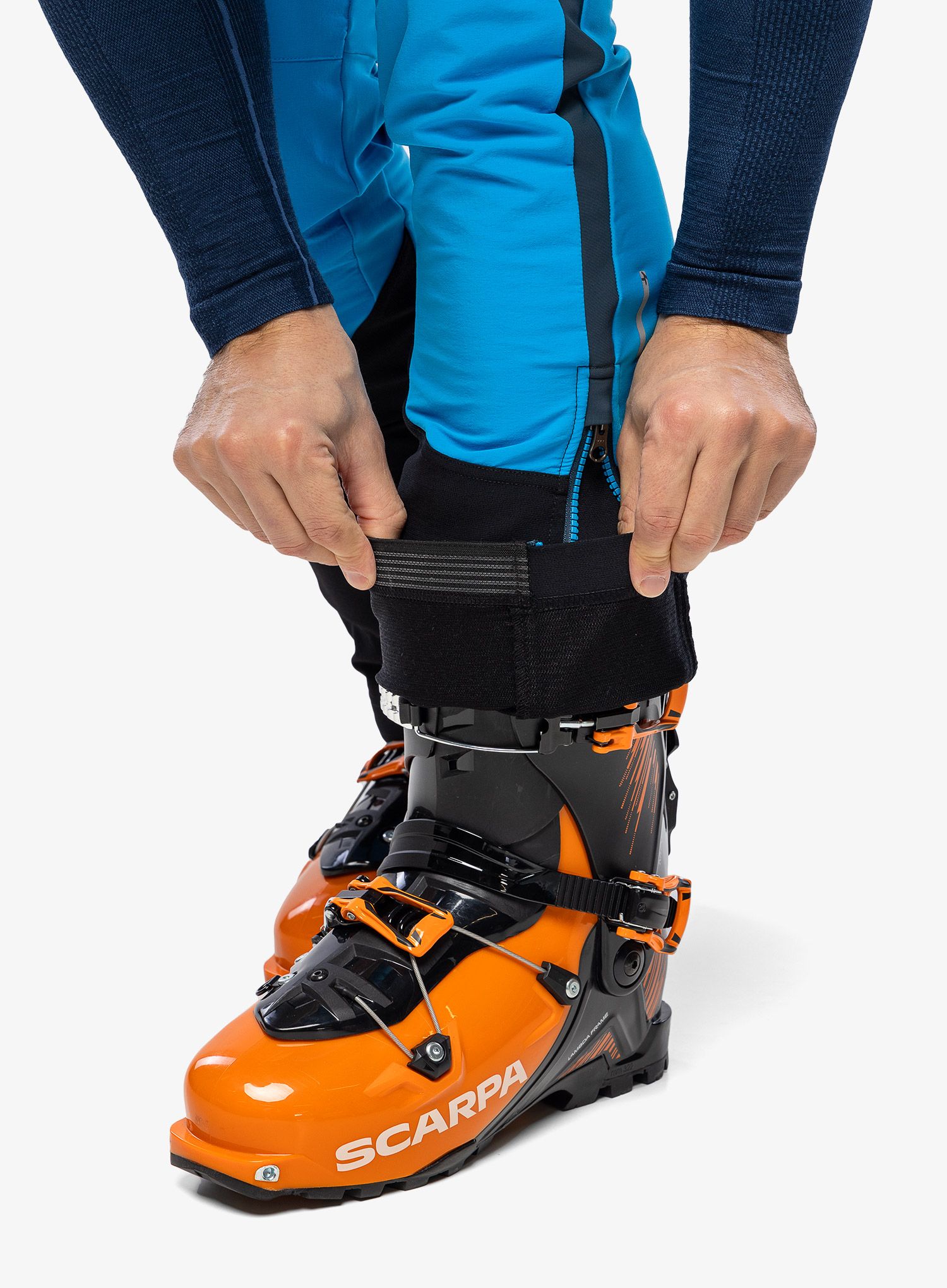 Skialpové kalhoty Karpos Alagna Plus Evo Pant - diva blue/midnight
