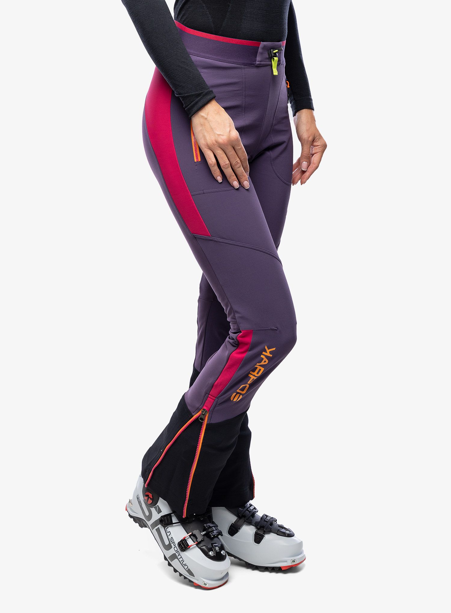 Skialpové kalhoty dámské Karpos Alagna Plus Evo Pant - grape/granita