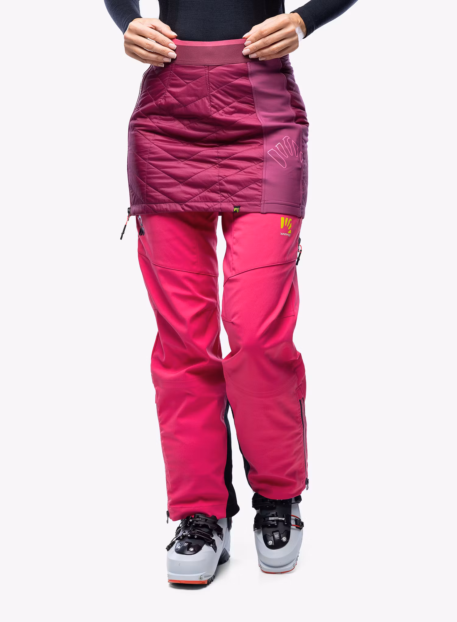 Zateplená sukně Karpos Alagna Plus Evo Skirt - boysenberry