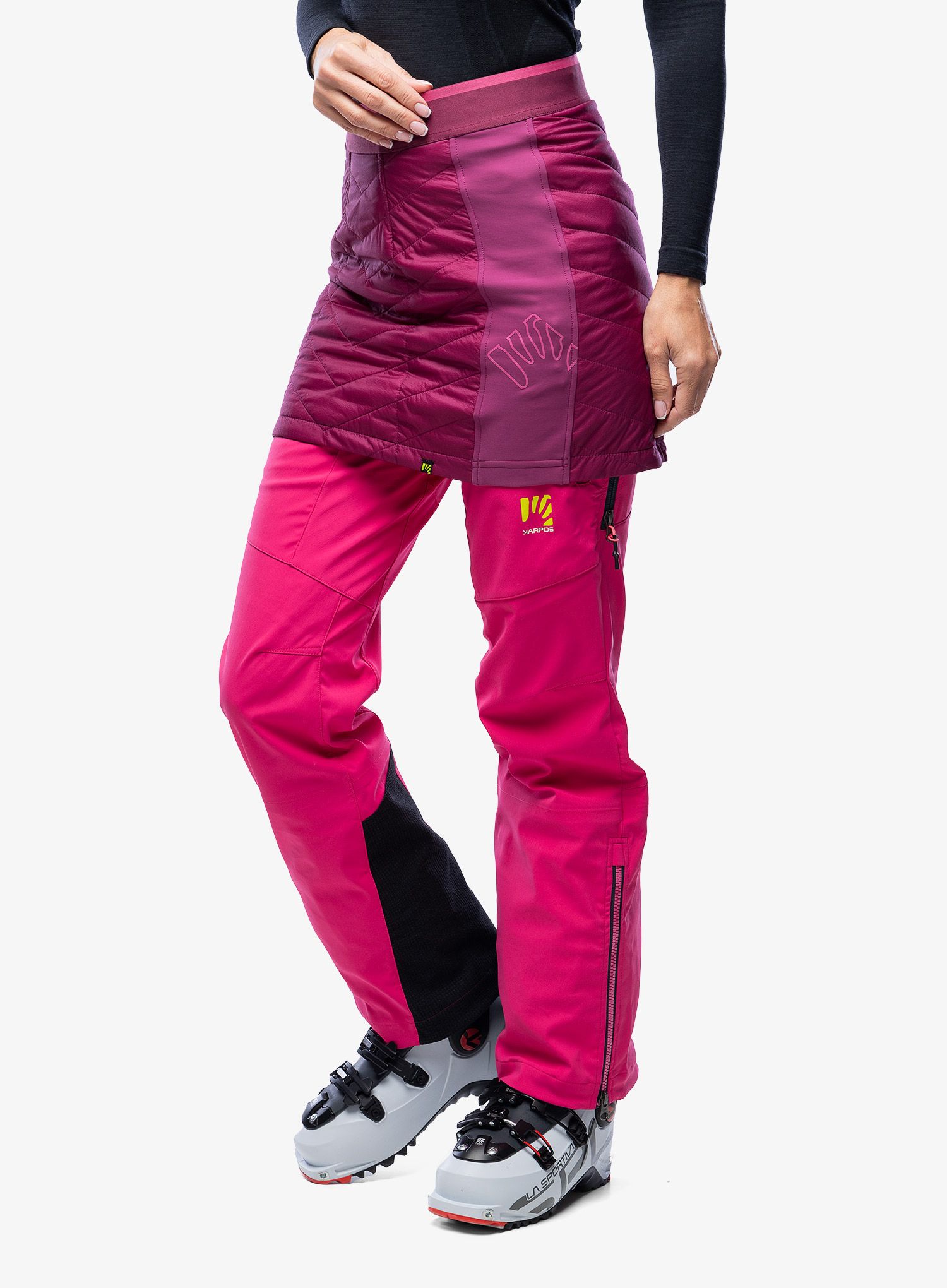 Zateplená sukně Karpos Alagna Plus Evo Skirt - boysenberry