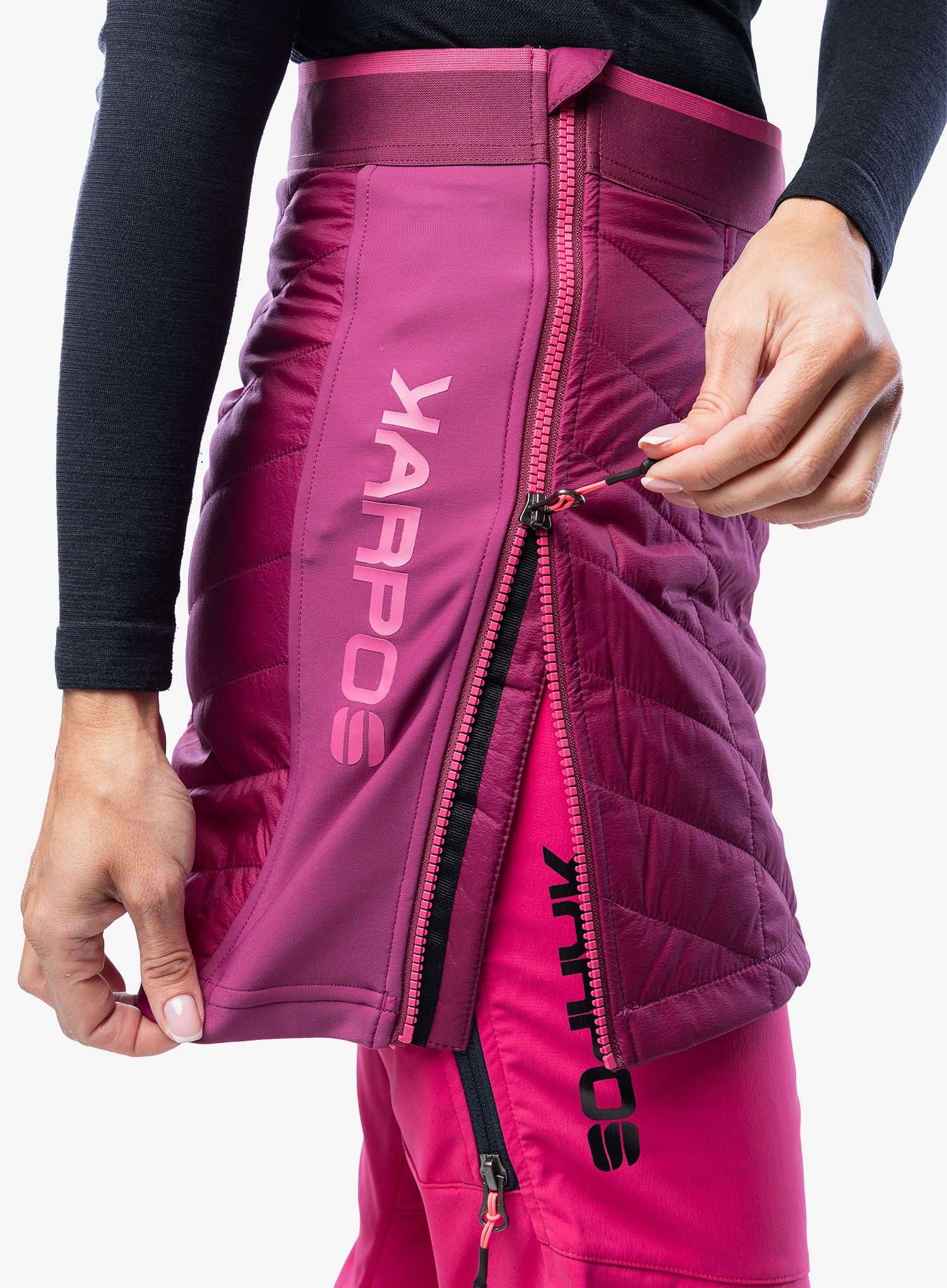 Zateplená sukně Karpos Alagna Plus Evo Skirt - boysenberry