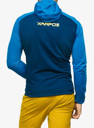 Rozepínací mikina Karpos Ambrizzola Full-Zip Hoodie - outer space/indigo bunting