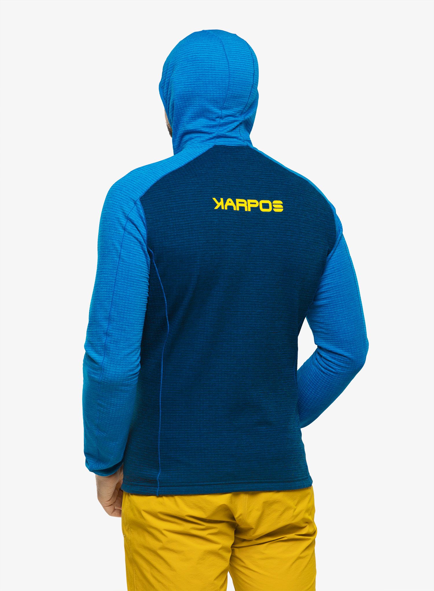 Rozepínací mikina Karpos Ambrizzola Full-Zip Hoodie - outer space/indigo bunting