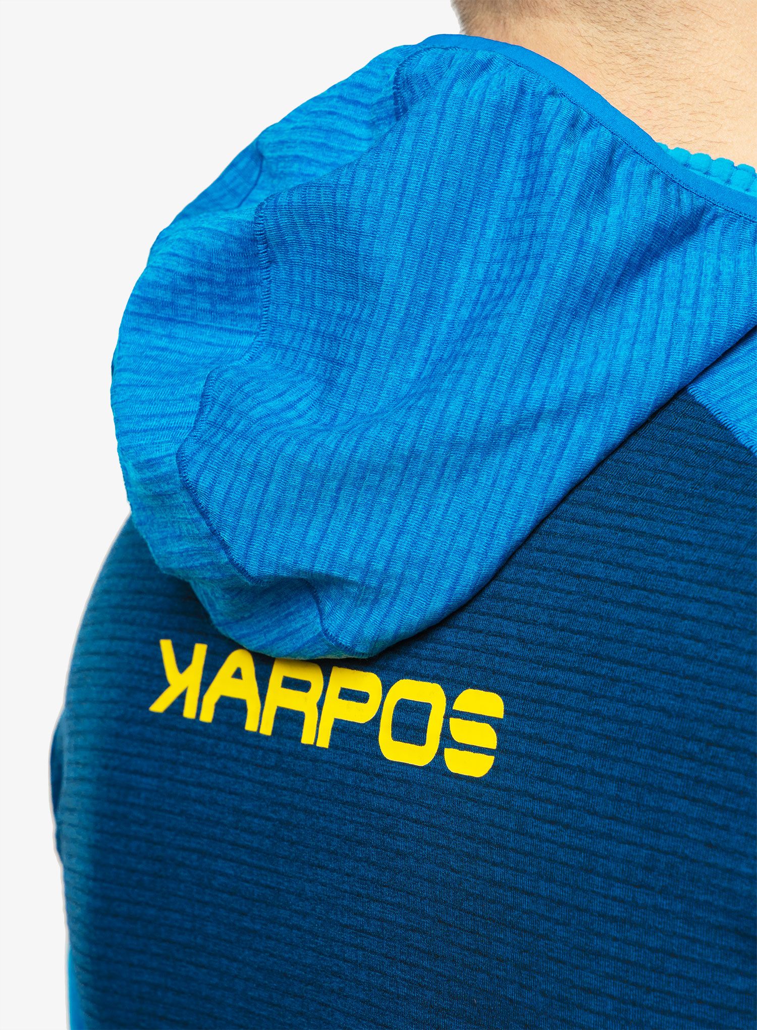 Rozepínací mikina Karpos Ambrizzola Full-Zip Hoodie - outer space/indigo bunting