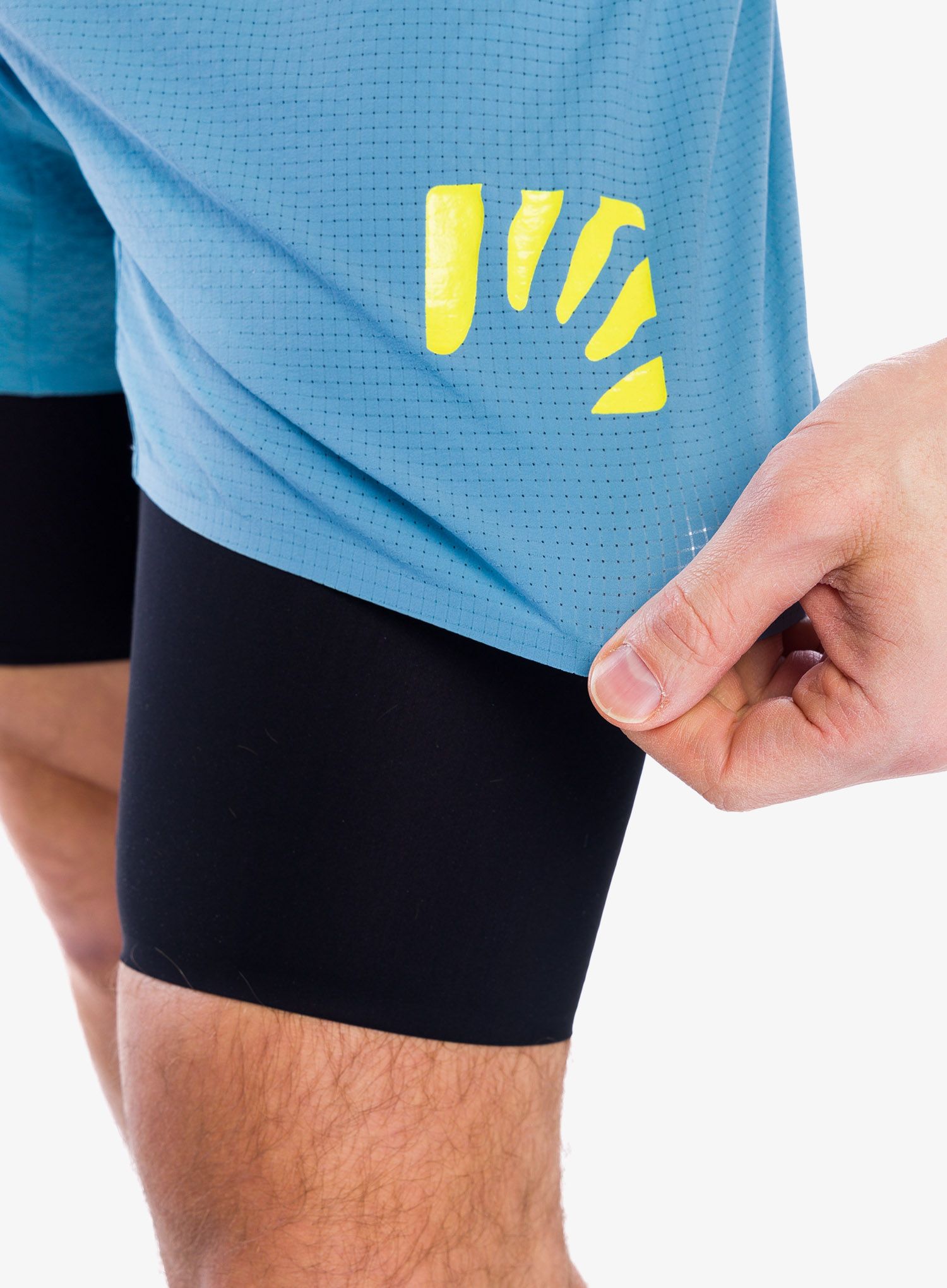 Běžecké kraťasy Karpos Cengia Short - niagara/black