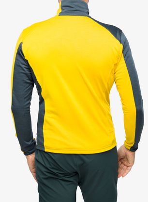 Rozepínací mikina Karpos Cherz Fleece - midnight/sulphur