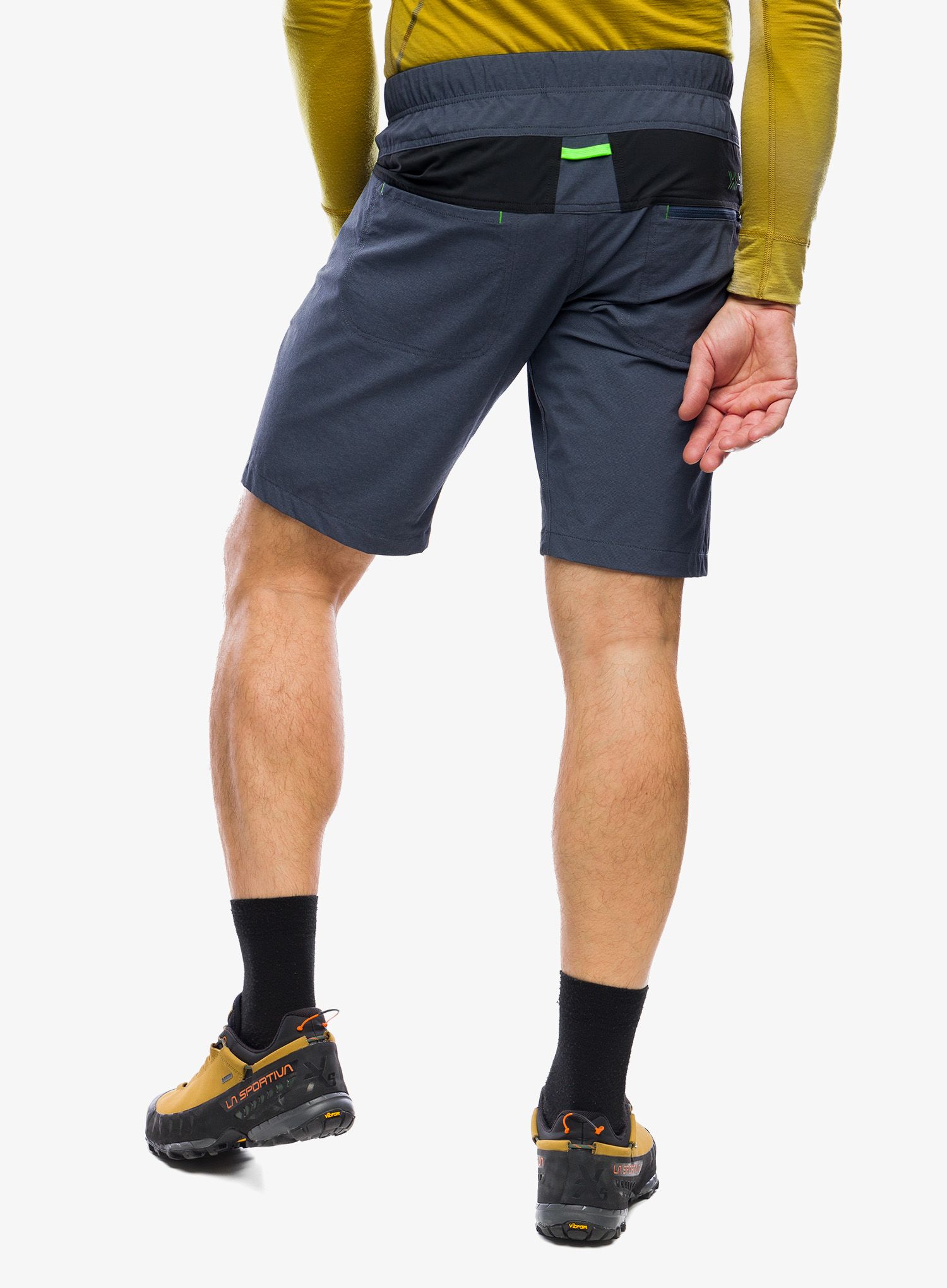 Outdoorové kraťasy Karpos Dolada Bermuda - ombre blue/black/jasmine green