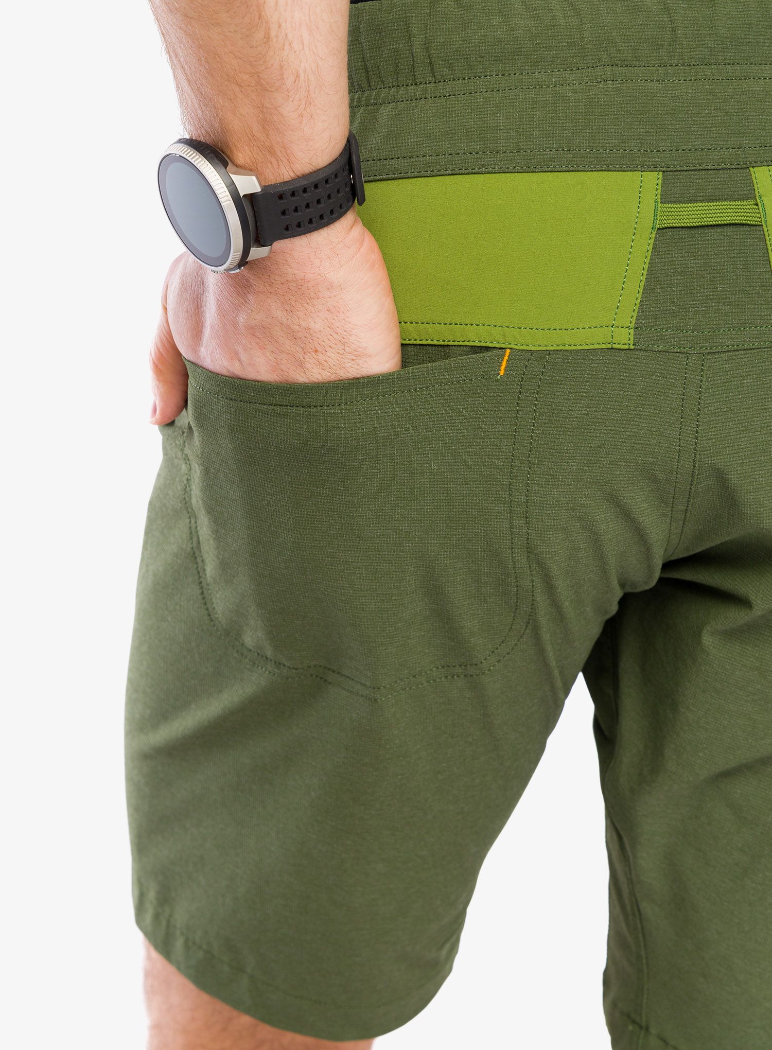 Pánské kraťasy Karpos Dolada Bermuda - rifle green/cedar green