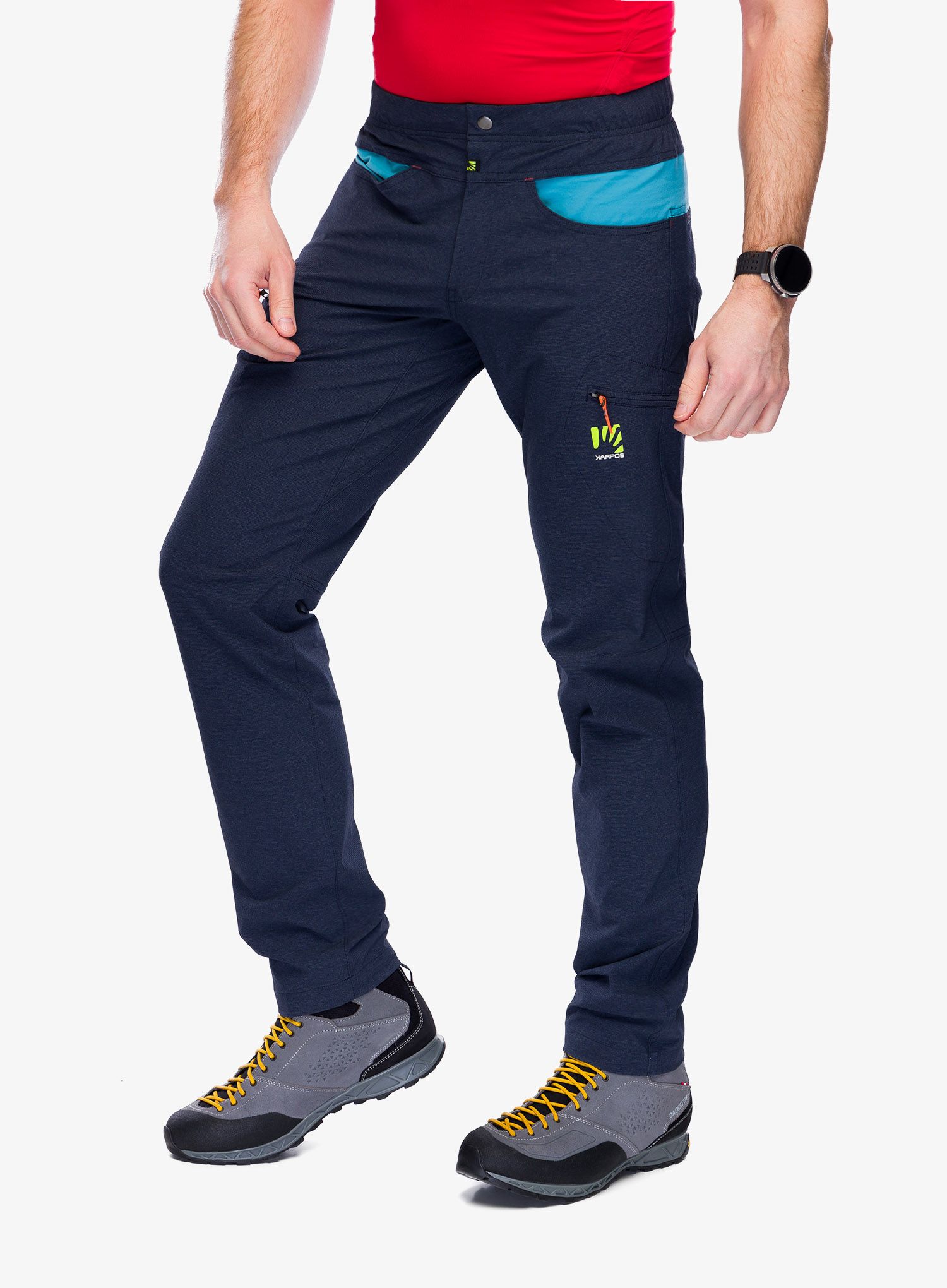Turistické kalhoty pánské Karpos Dolada Pant - outer space/larkspur