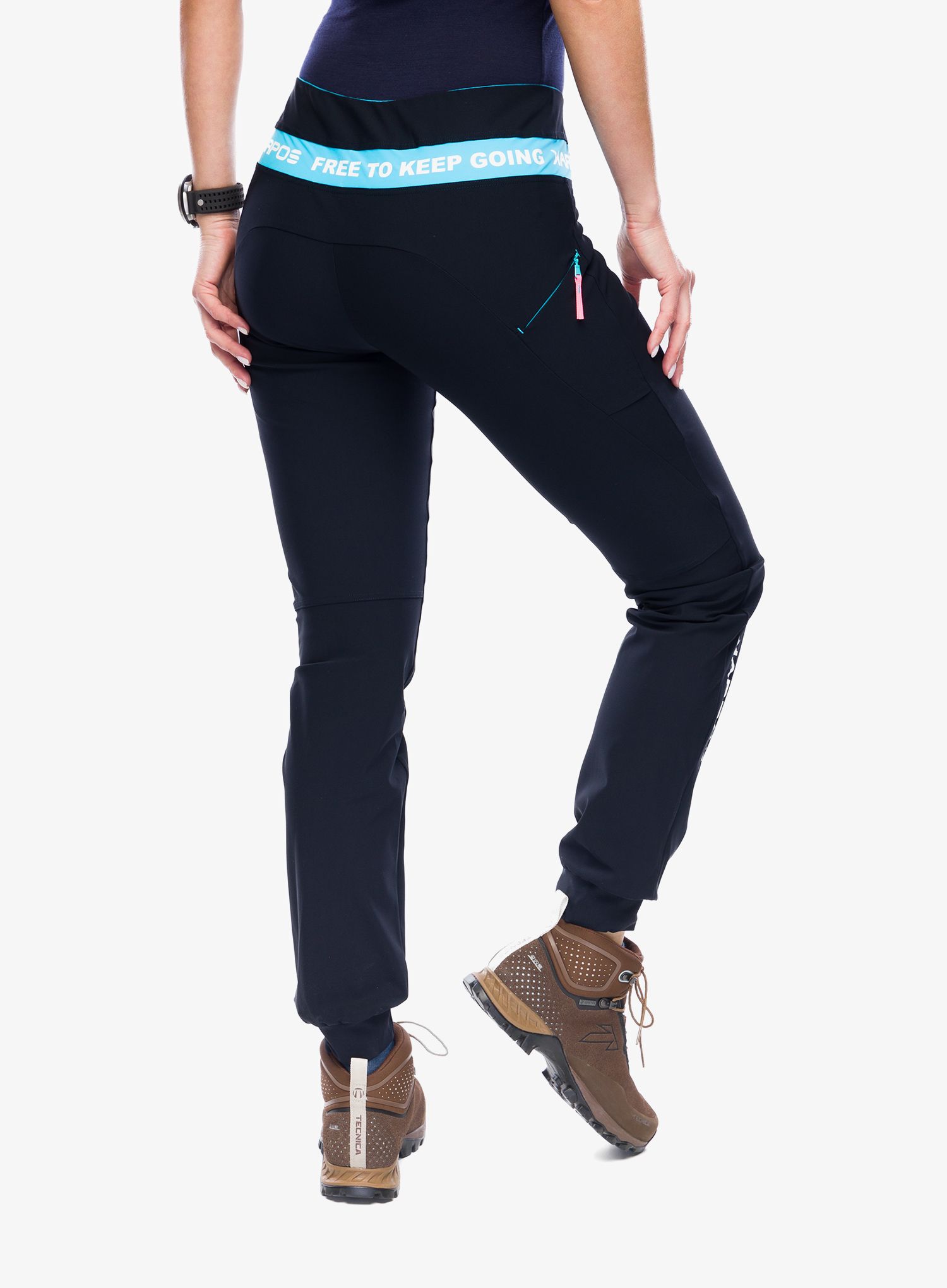 Kalhoty dámské Karpos Easyfrizz Pants - sky captain/blue atoll