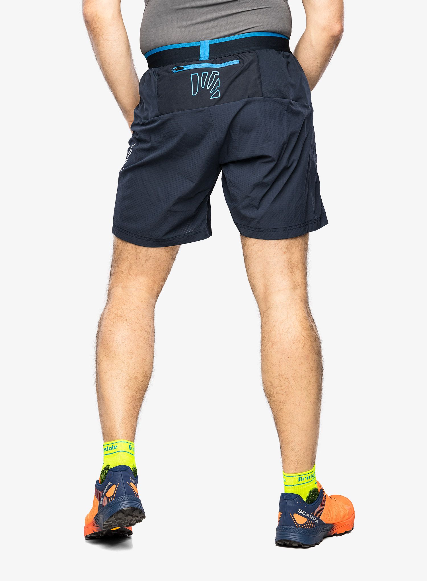 Běžecké kraťasy Karpos Fast Evo Short - outer space/indigo bunting