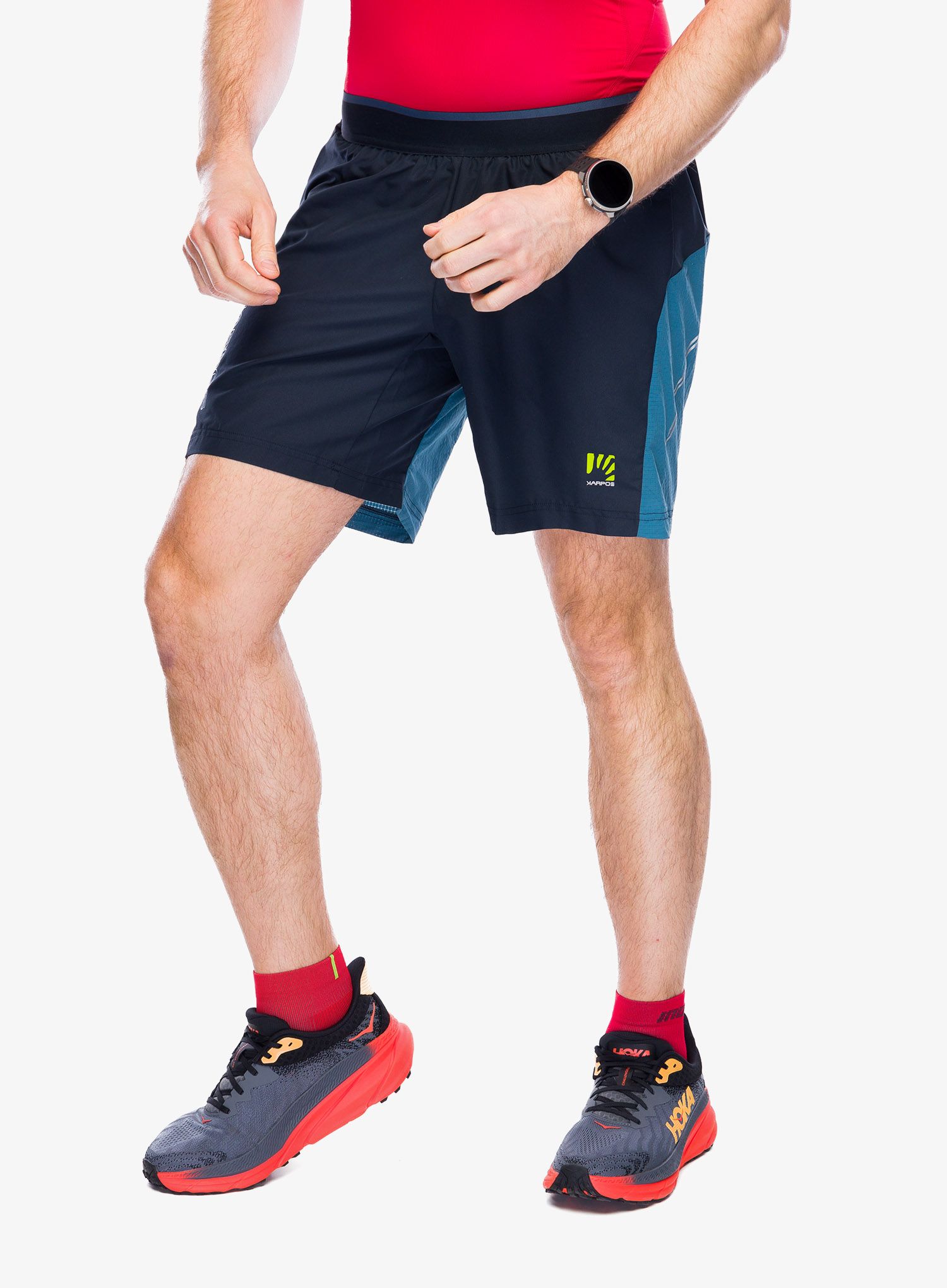 Běžecké kraťasy Karpos Fast Evo Short - vulcan/stargazer