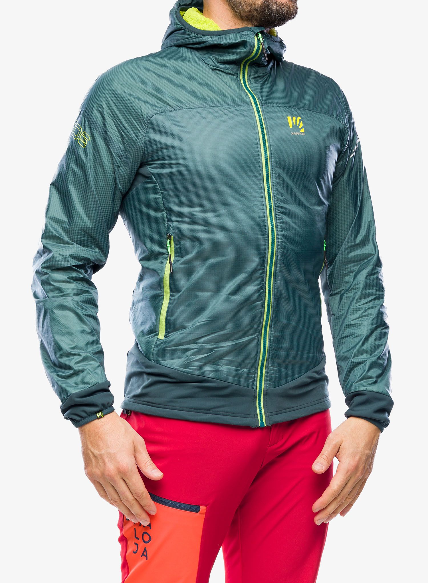 Zateplená bunda Karpos Federa Jacket - balsam/forest