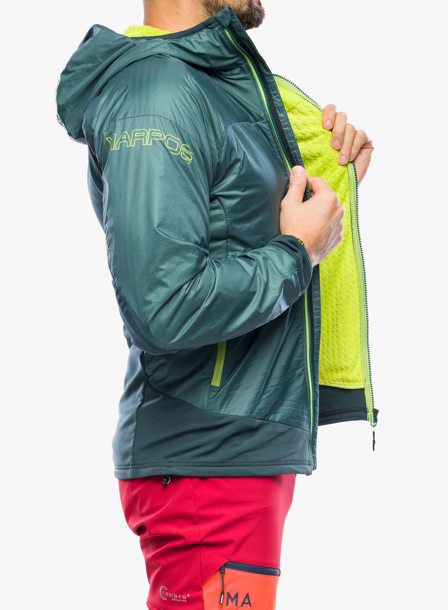 Zateplená bunda Karpos Federa Jacket - balsam/forest