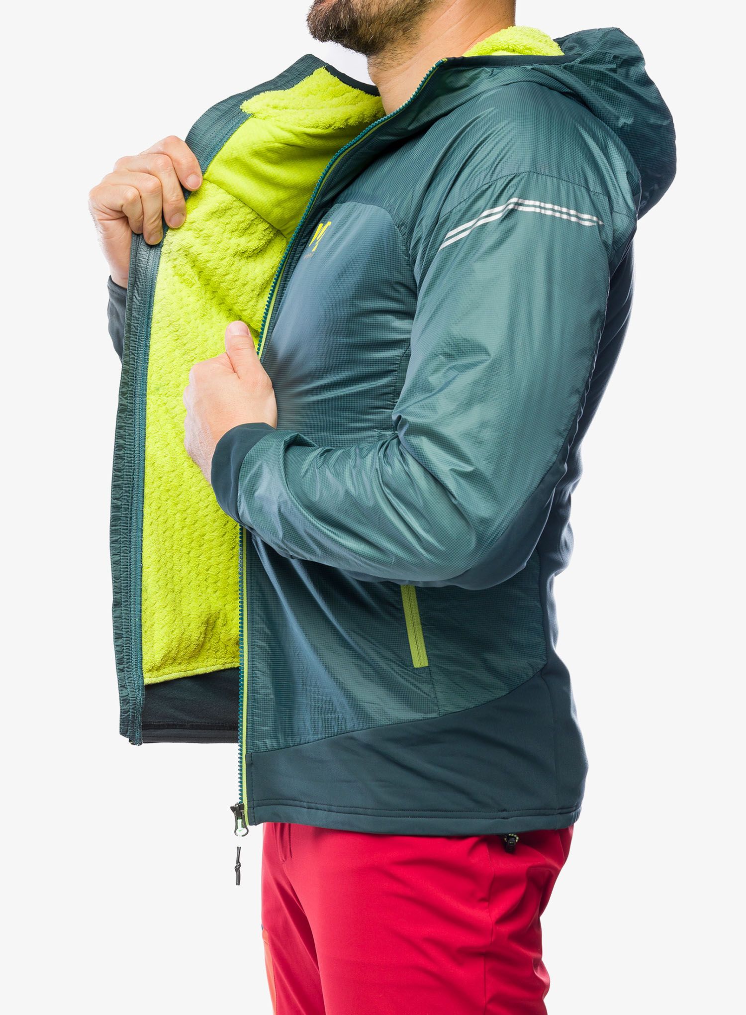 Zateplená bunda Karpos Federa Jacket - balsam/forest