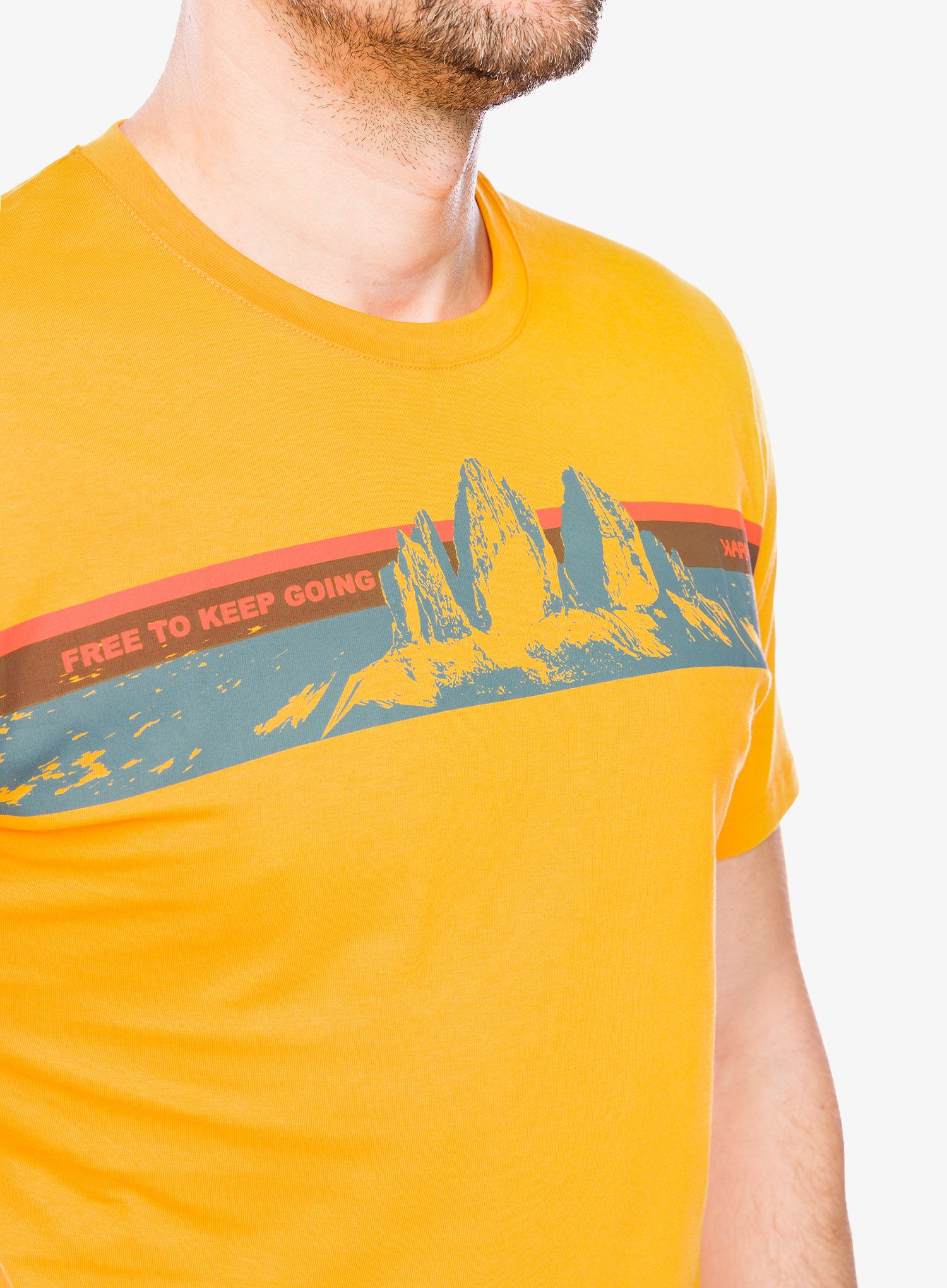 Bavlněné tričko Karpos Giglio T-Shirt - radiant