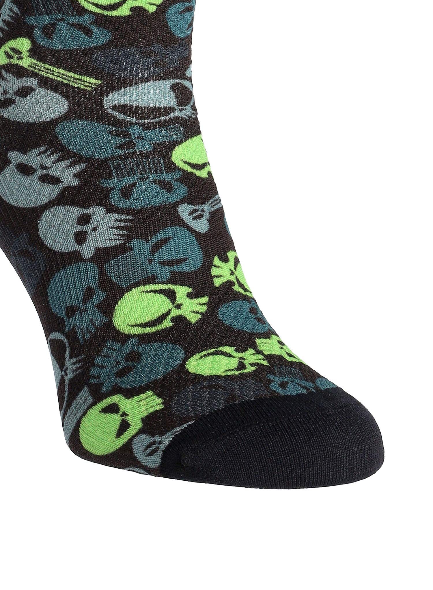 Cyklistické ponožky Karpos Green Fire Socks - ombre blue bluefin smoke blue
