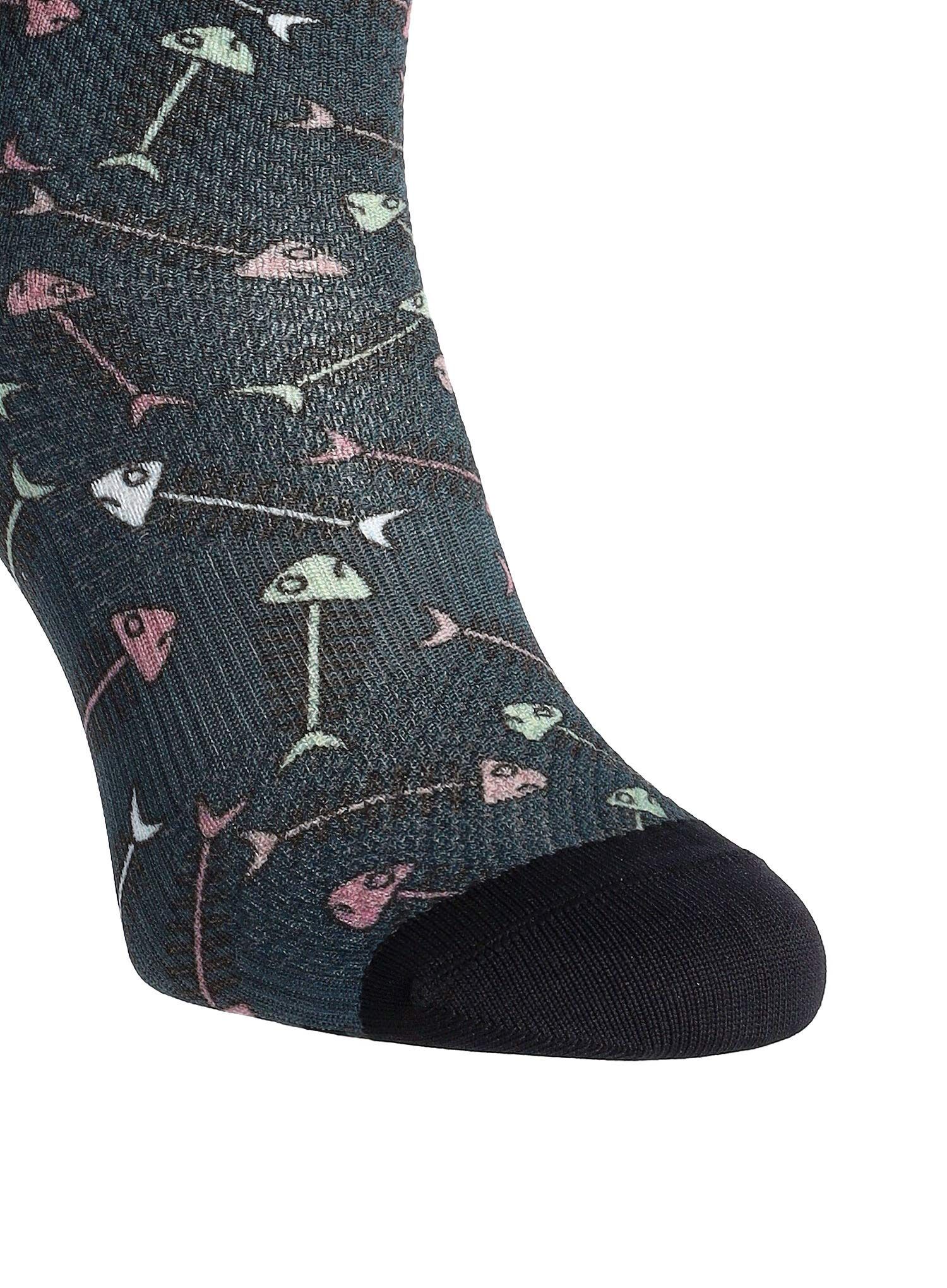 Cyklo ponožky Karpos Green Fire Socks - ombre blue/valerian/lichen