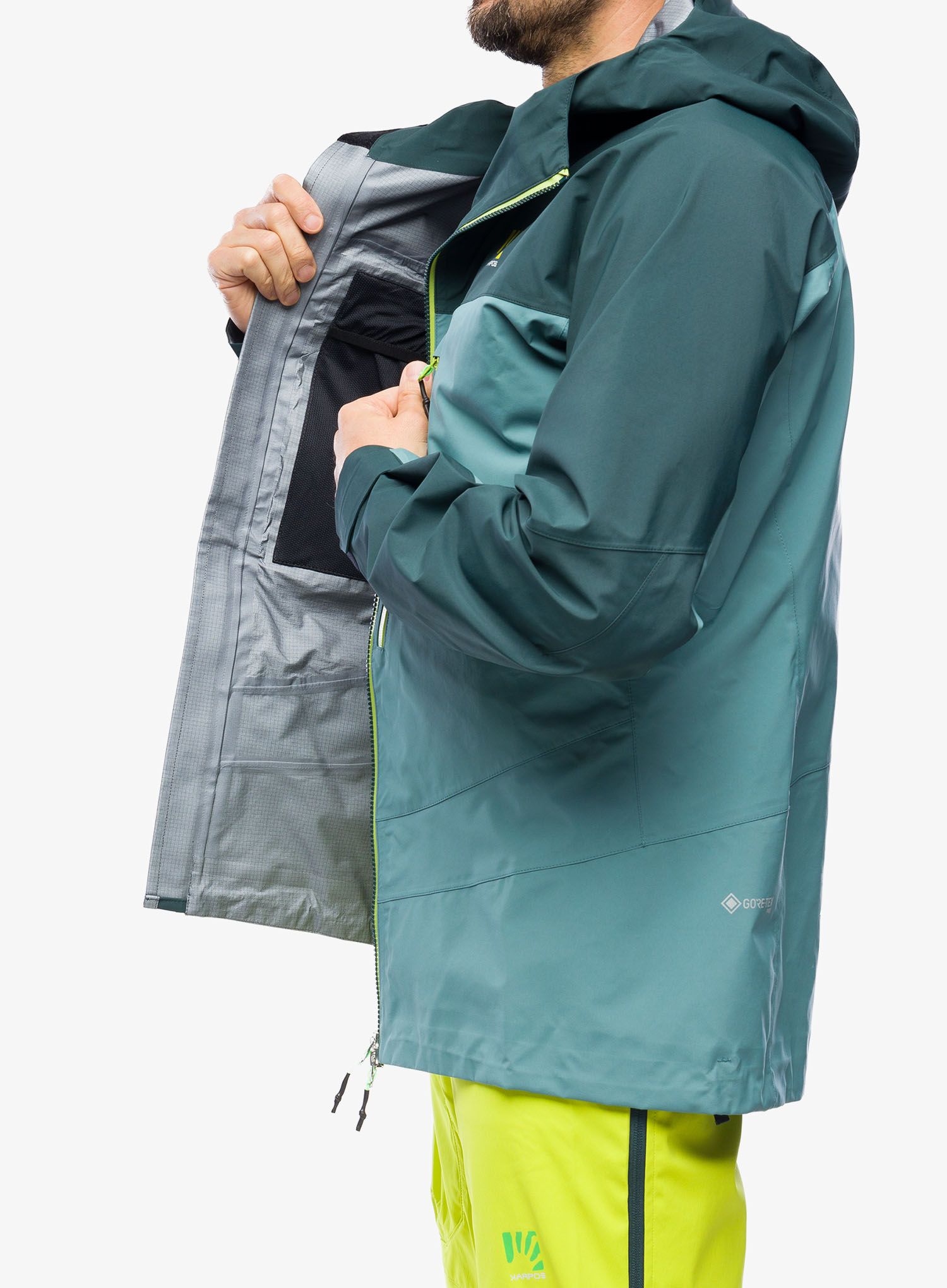 Bunda s membránou Karpos Highest GORE-TEX Shell Jacket - atlantic/forest