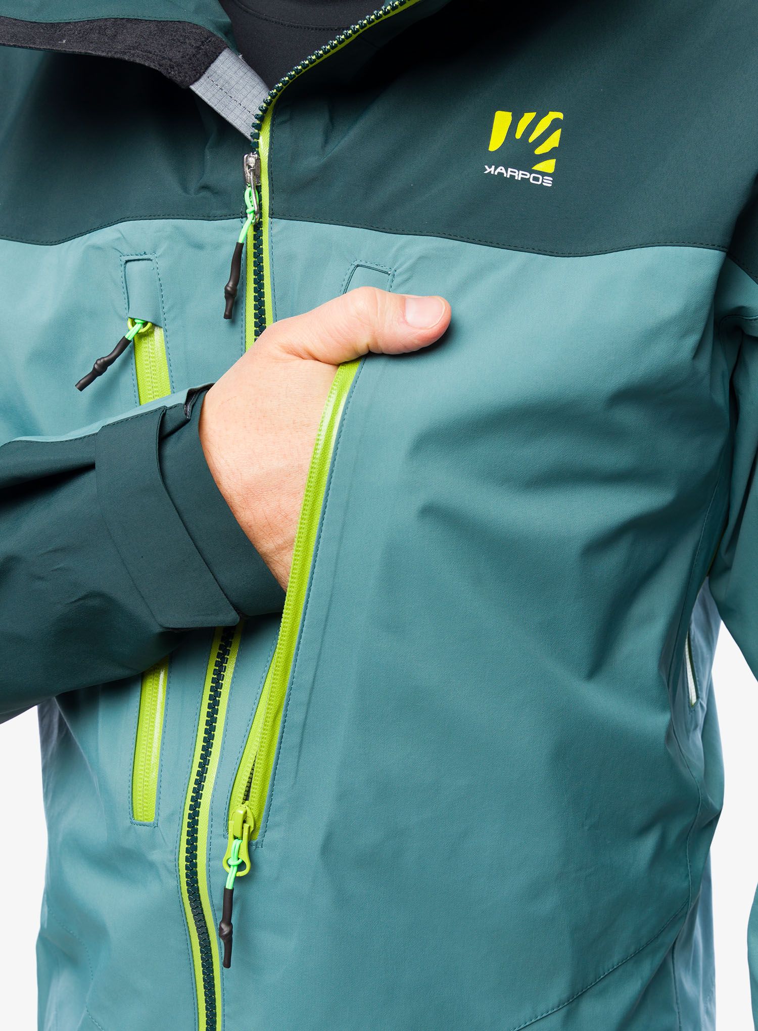Bunda s membránou Karpos Highest GORE-TEX Shell Jacket - atlantic/forest