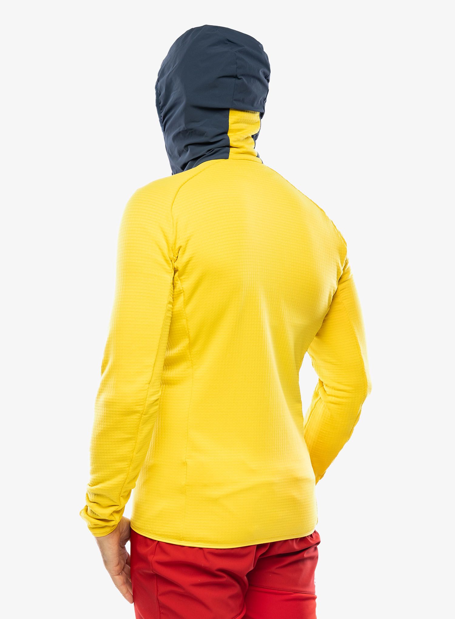 Outdoorova mikina Karpos Highest Hoodie Fleece - sulphur/midnight