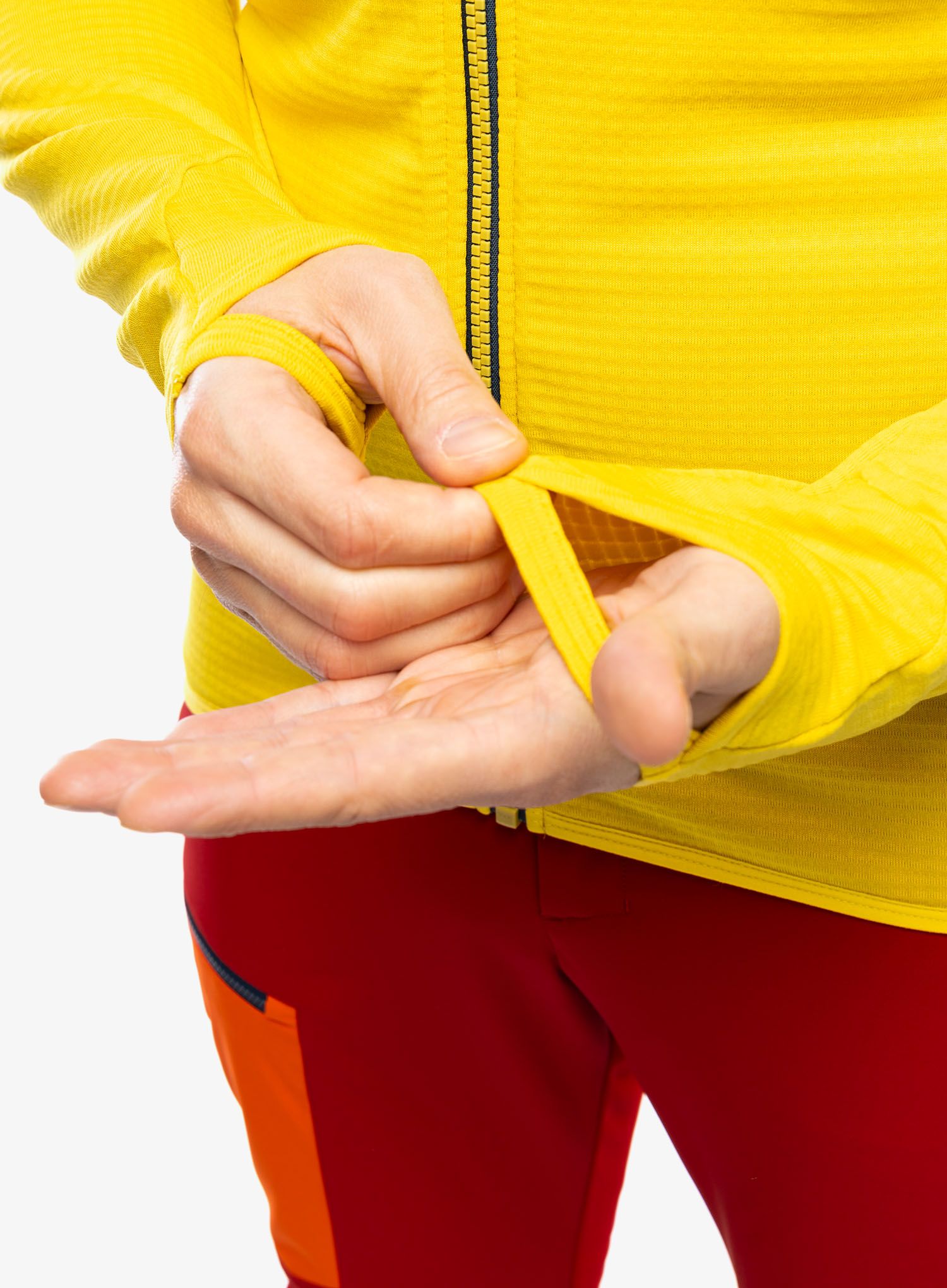 Outdoorova mikina Karpos Highest Hoodie Fleece - sulphur/midnight