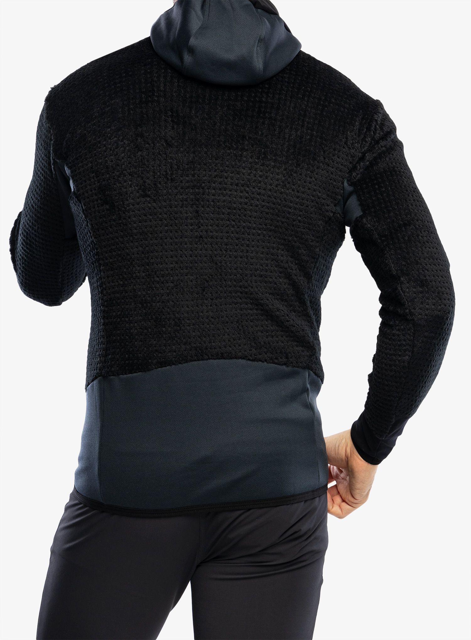 Fleecová bunda Karpos K-Performance H-Loft Fleece - black/green fluo