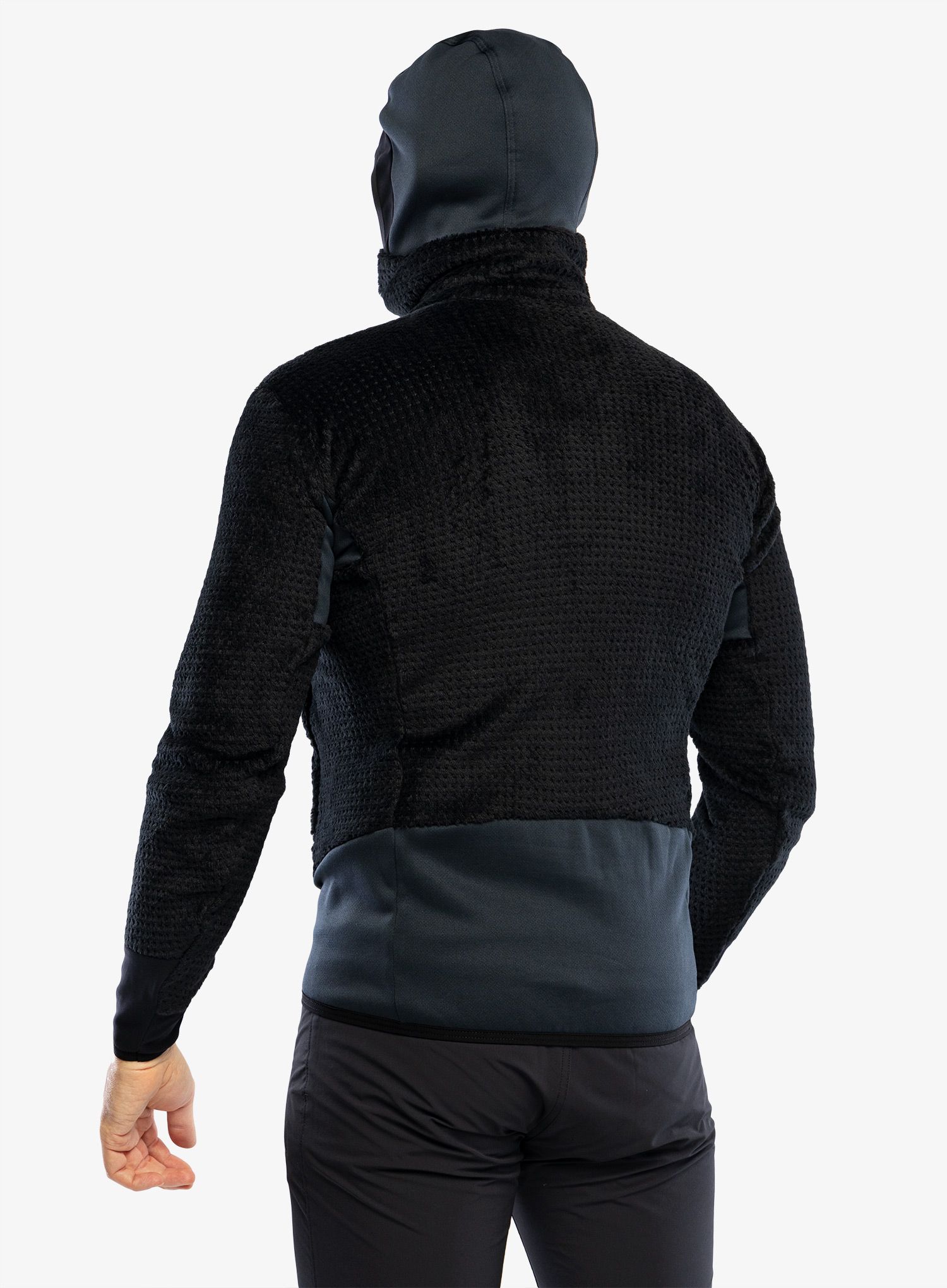 Fleecová bunda Karpos K-Performance H-Loft Fleece - black/green fluo