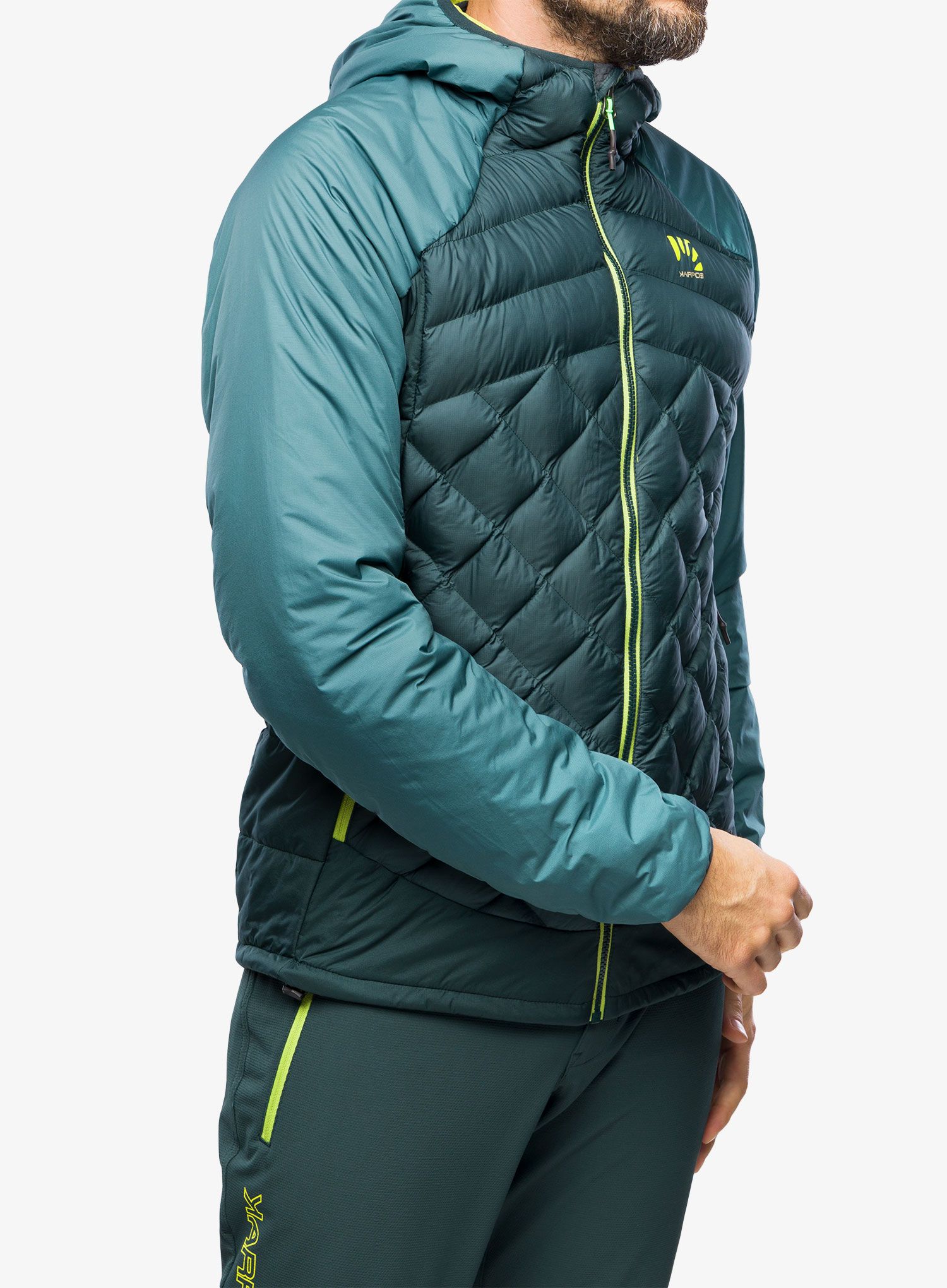 Zateplená bunda Karpos Lastei Active Plus Jacket - forest/balsam