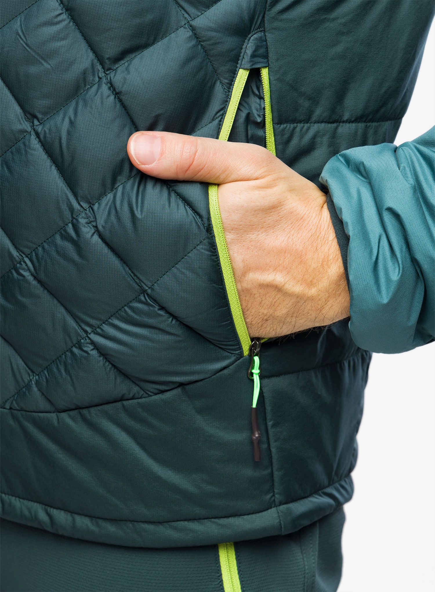 Zateplená bunda Karpos Lastei Active Plus Jacket - forest/balsam