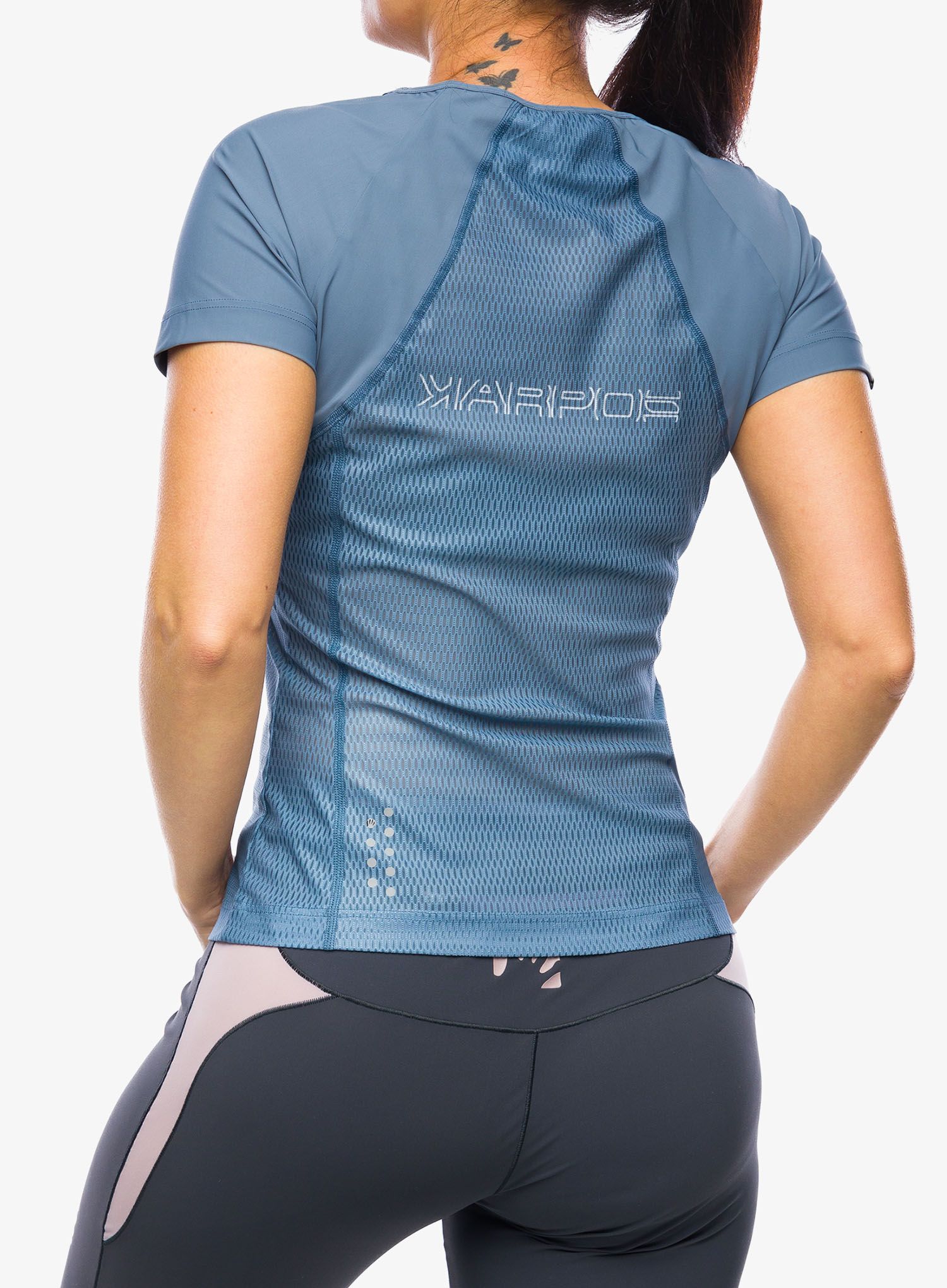 Běžecké tričko dámské Karpos Lavaredo Evo Jersey - bluefin