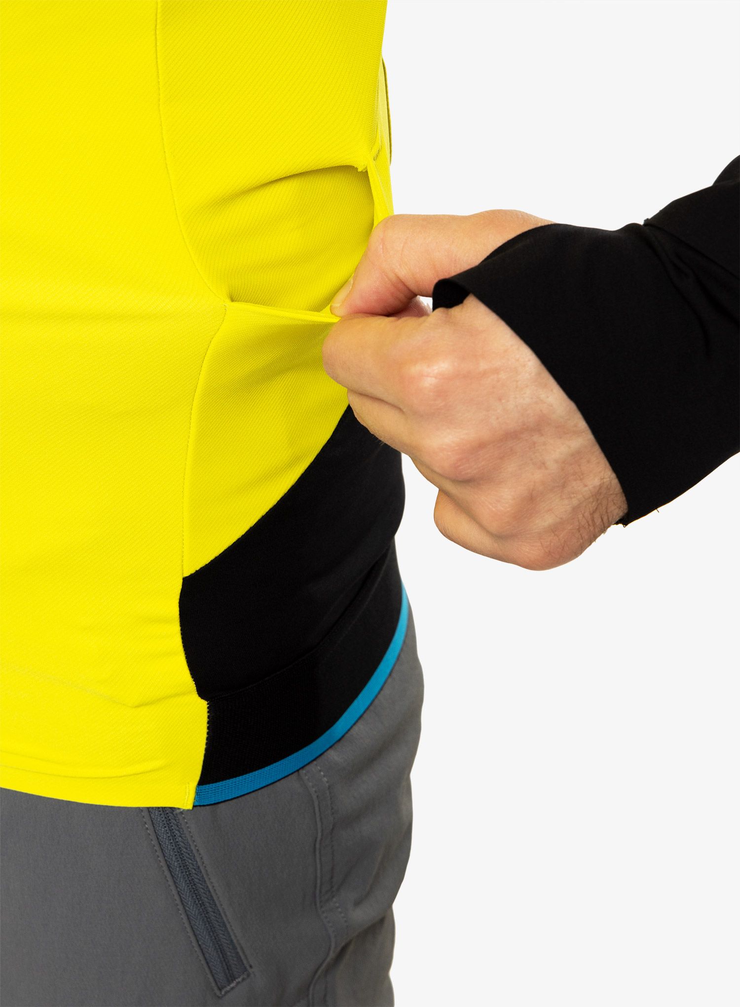 Fleecová bunda Karpos Lavaredo Fleece - sulphur spring/black