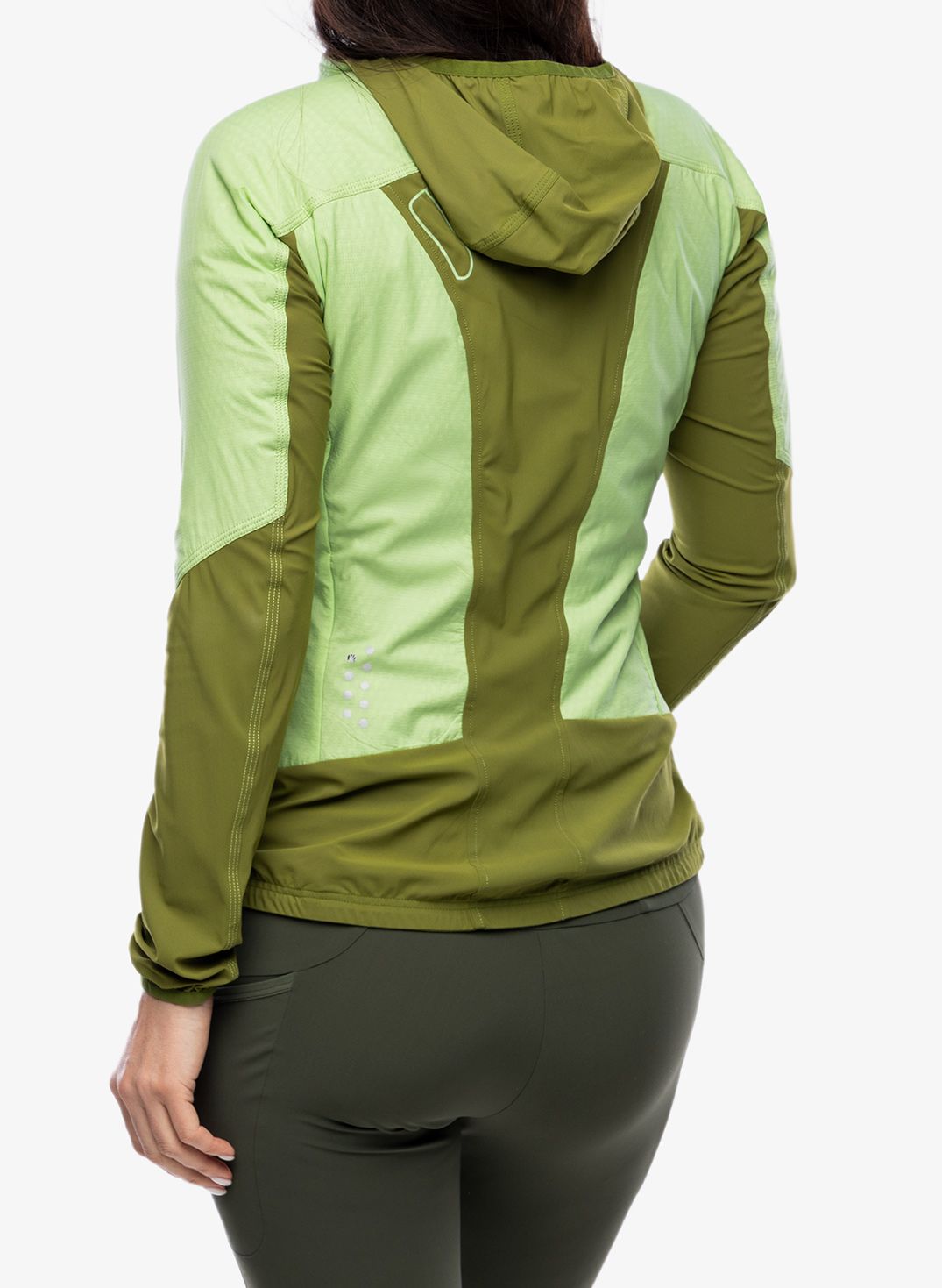 Hybridní bunda dámská Karpos Lavaredo Jacket - arcadian/cedar green