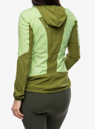 Hybridní bunda dámská Karpos Lavaredo Jacket - arcadian/cedar green