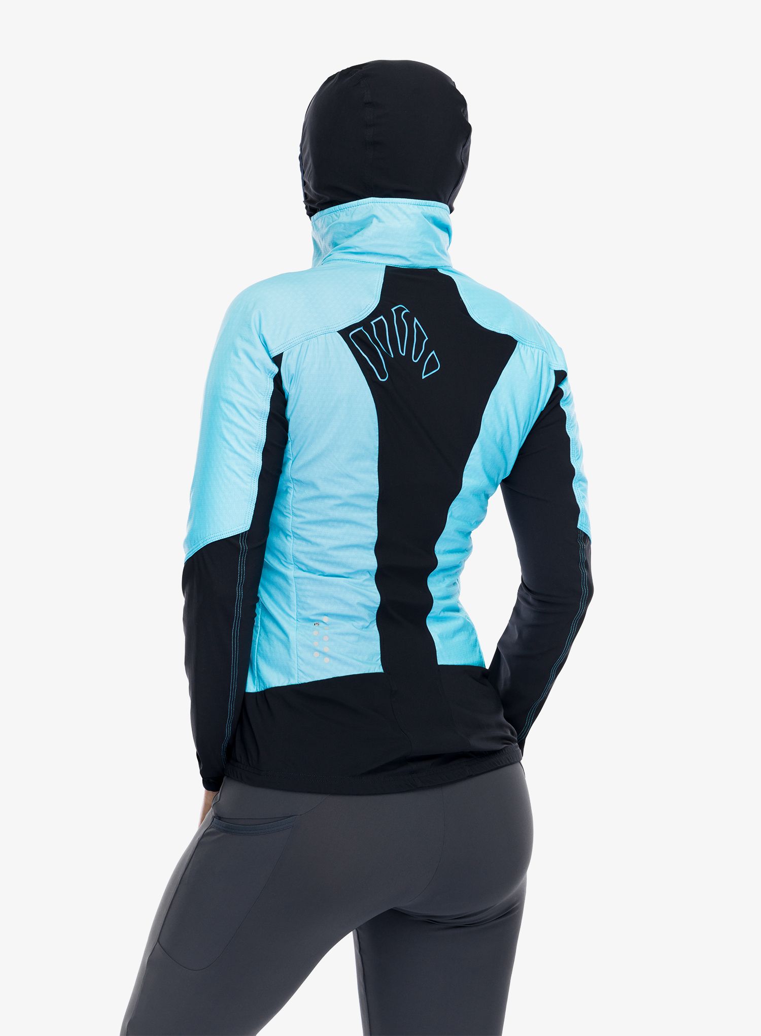 Hybridní bunda dámská Karpos Lavaredo Jacket - blue atoll/sky captain
