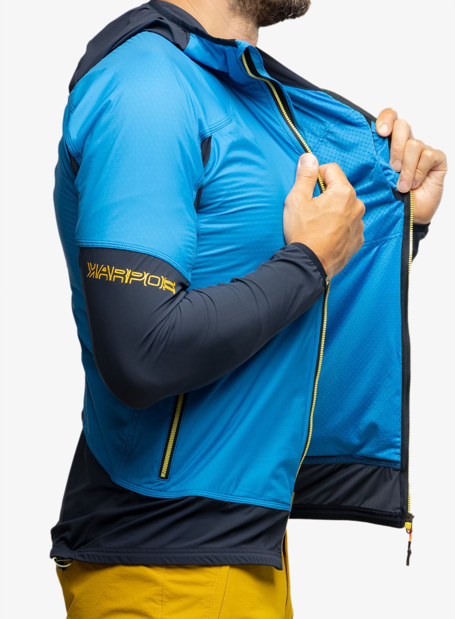 Hybridní bunda Karpos Lavaredo Jacket - indigo bunting/outer space