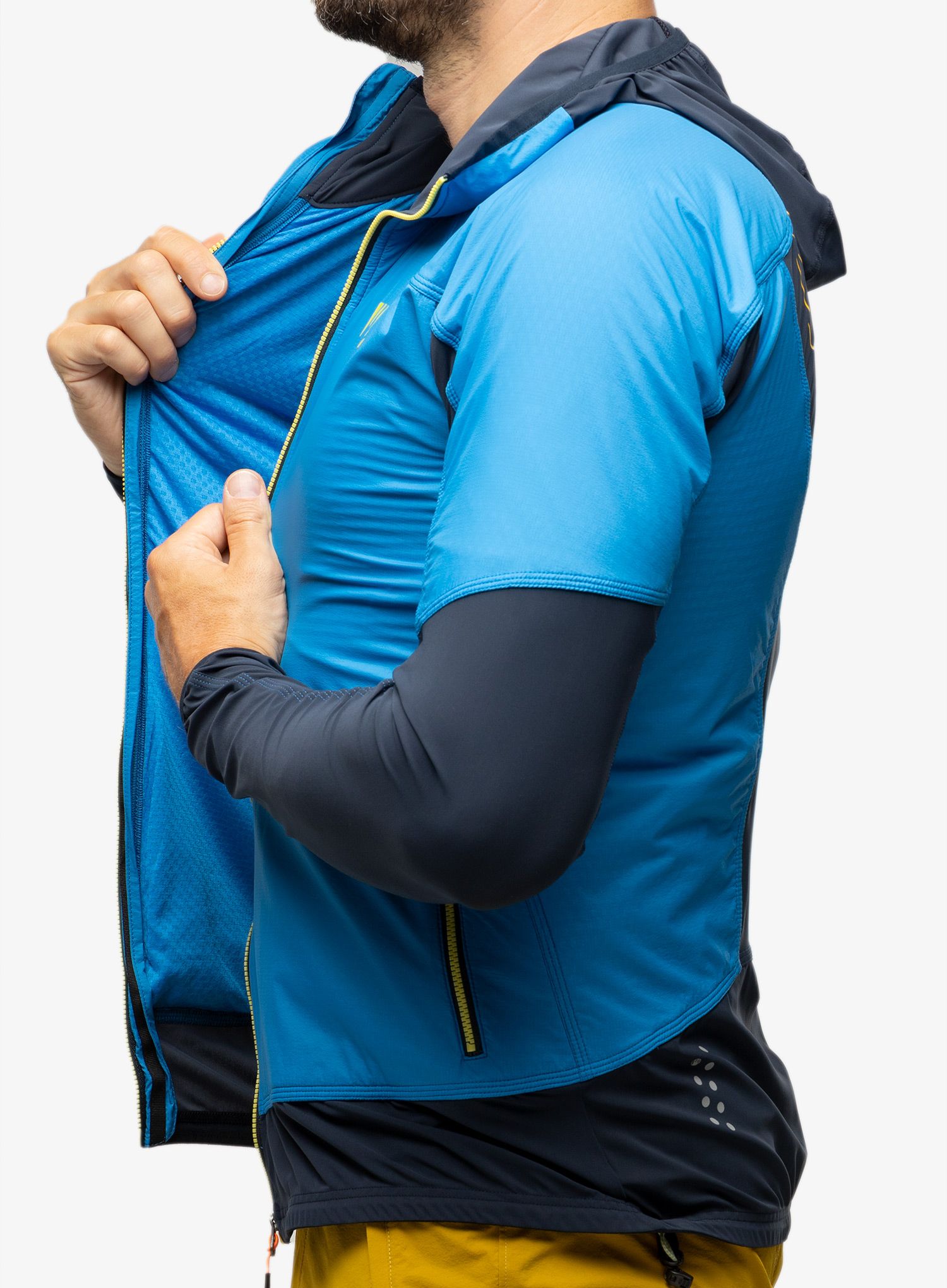 Hybridní bunda Karpos Lavaredo Jacket - indigo bunting/outer space