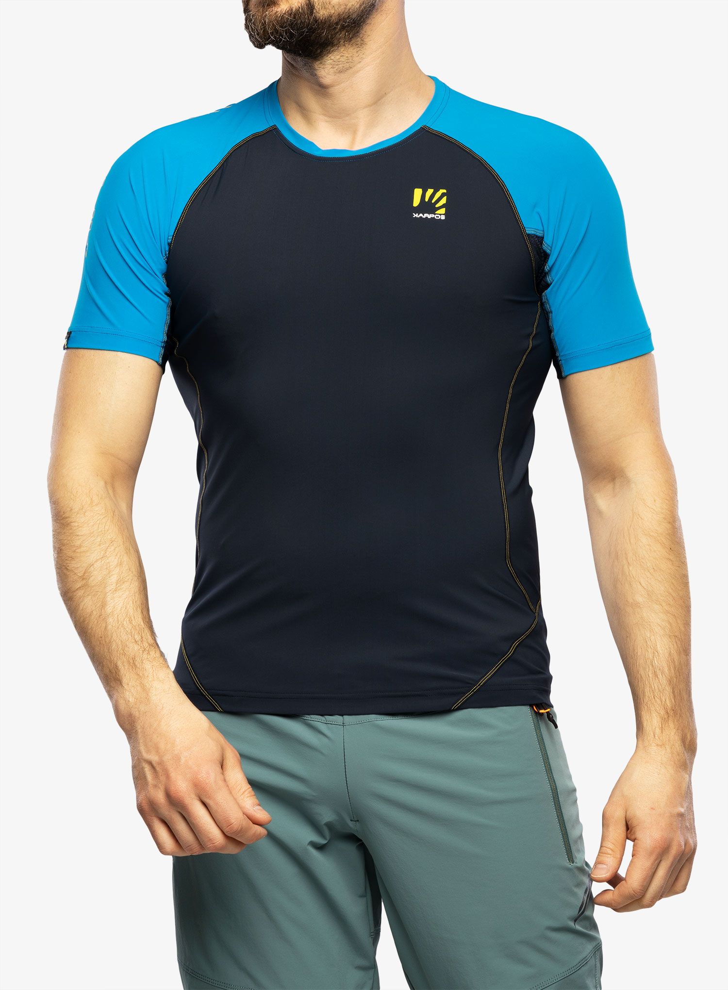 Běžecké tričko Karpos Lavaredo Jersey - outer space/indigo bunting
