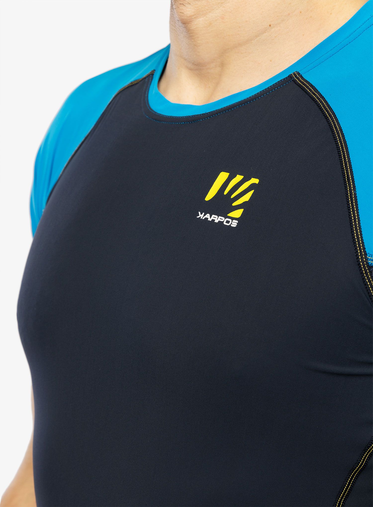 Běžecké tričko Karpos Lavaredo Jersey - outer space/indigo bunting