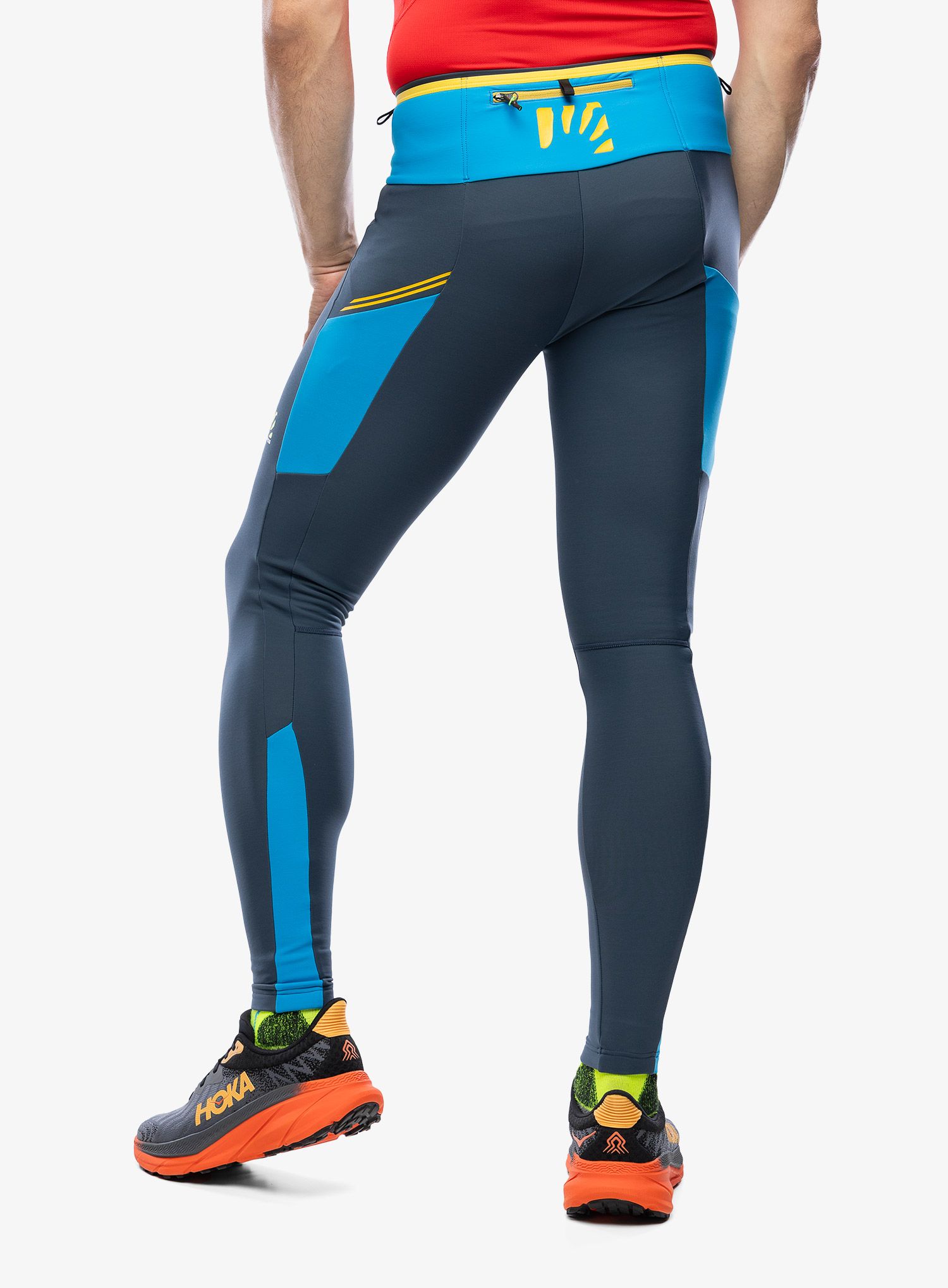Legíny na běhání Karpos Lavaredo Plus Winter Tight - midnight/diva blue
