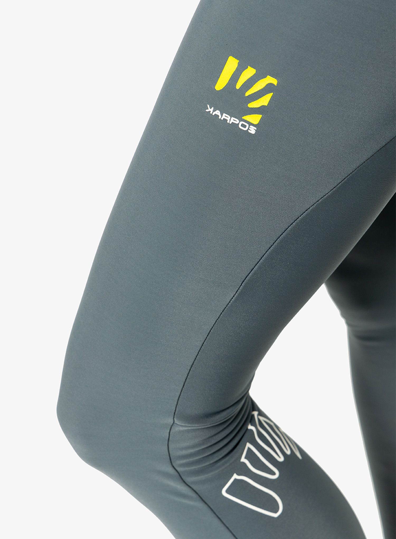 Dámské běžecké legíny Karpos Lavaredo Plus Winter Tight - slate/blue