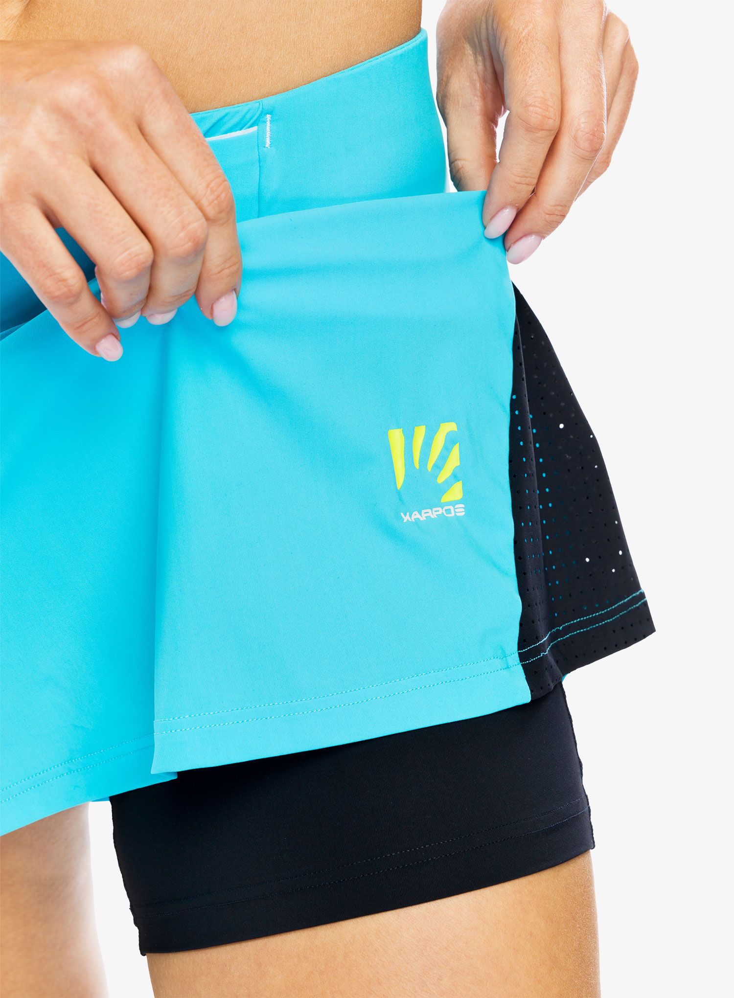 Sukně na běhání Karpos Lavaredo Run Skirt - blue atoll/sky captain