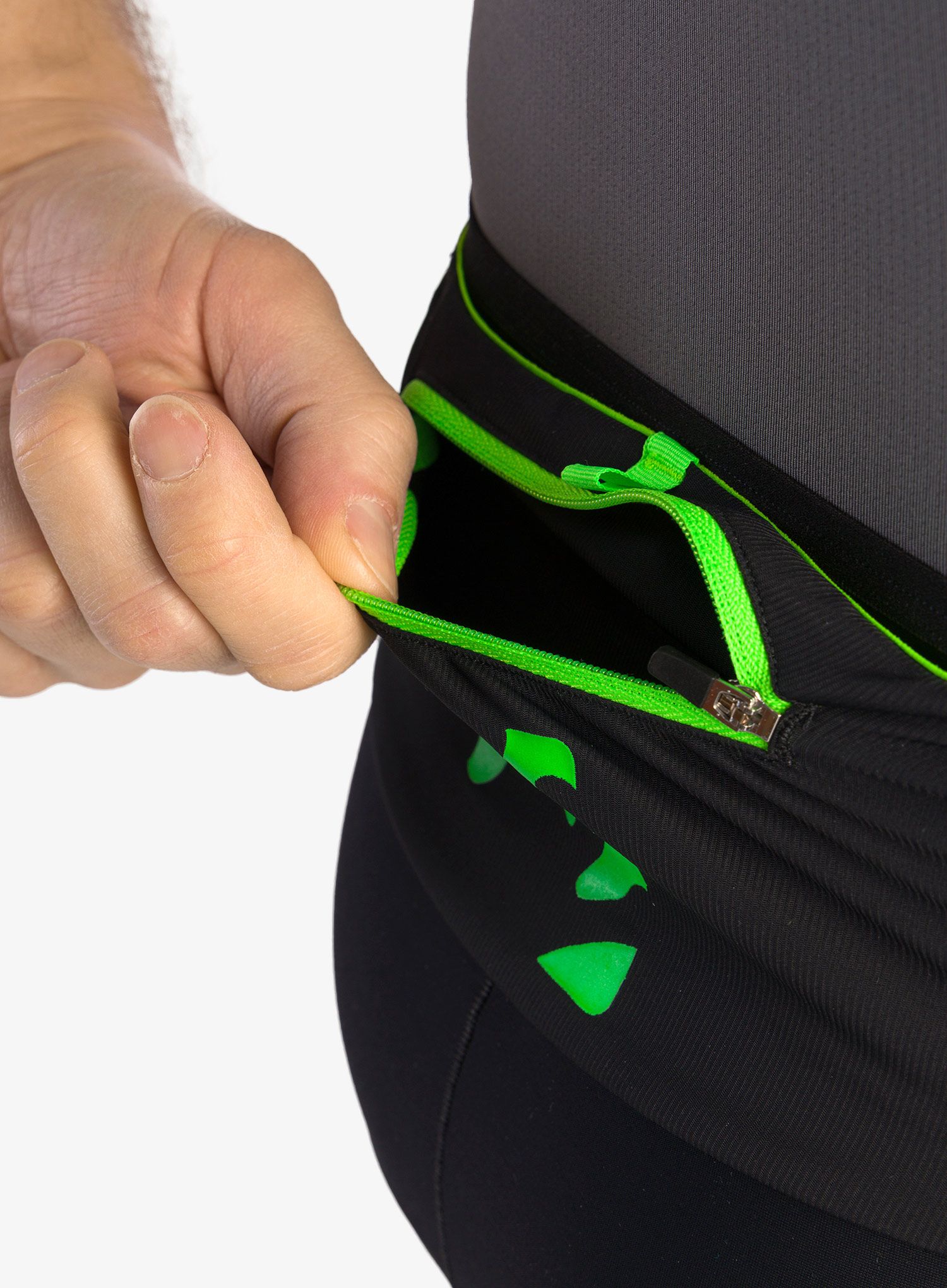 Legíny na běhání Karpos Lavaredo Tech Tight - black