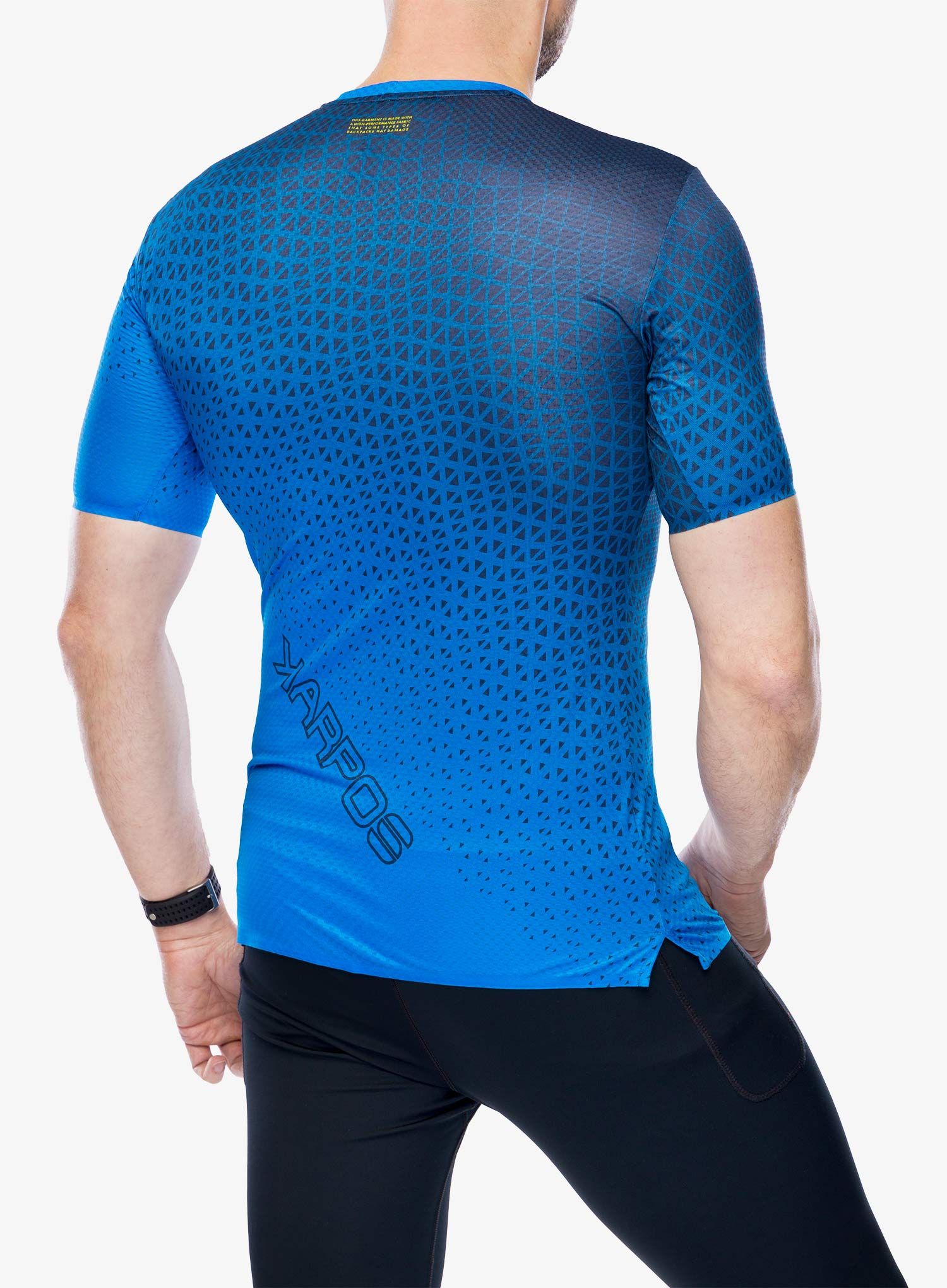 Běžecké tričko Karpos Lavaredo Ultra Jersey - indigo b/outer space
