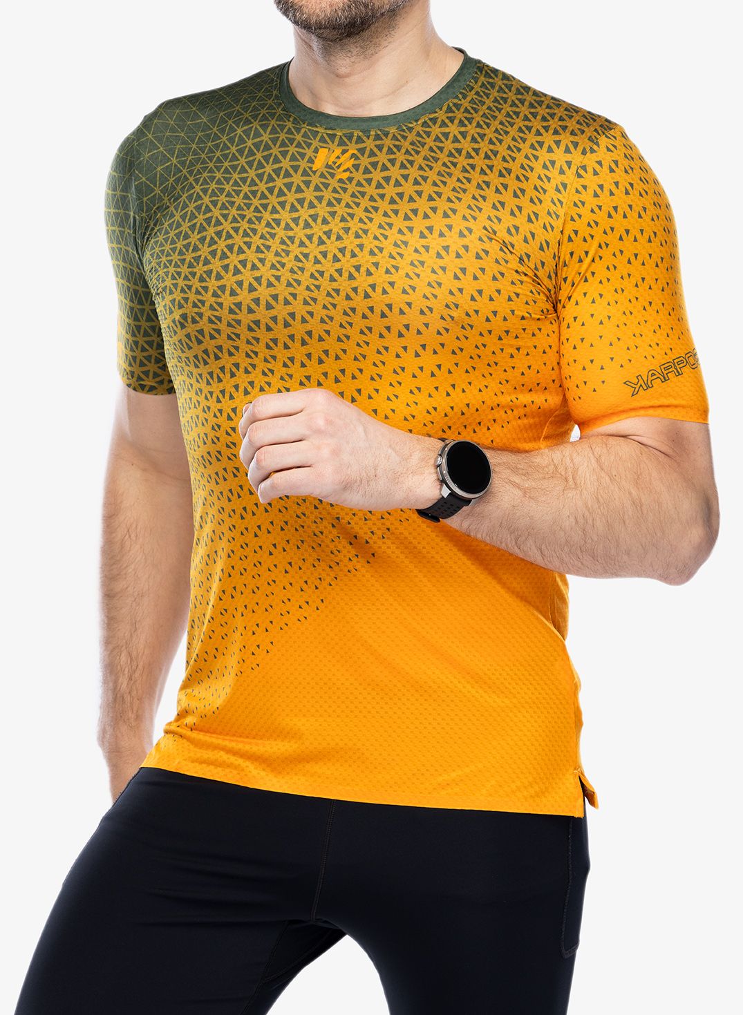Běžecké tričko Karpos Lavaredo Ultra Jersey - radiant/rifle green